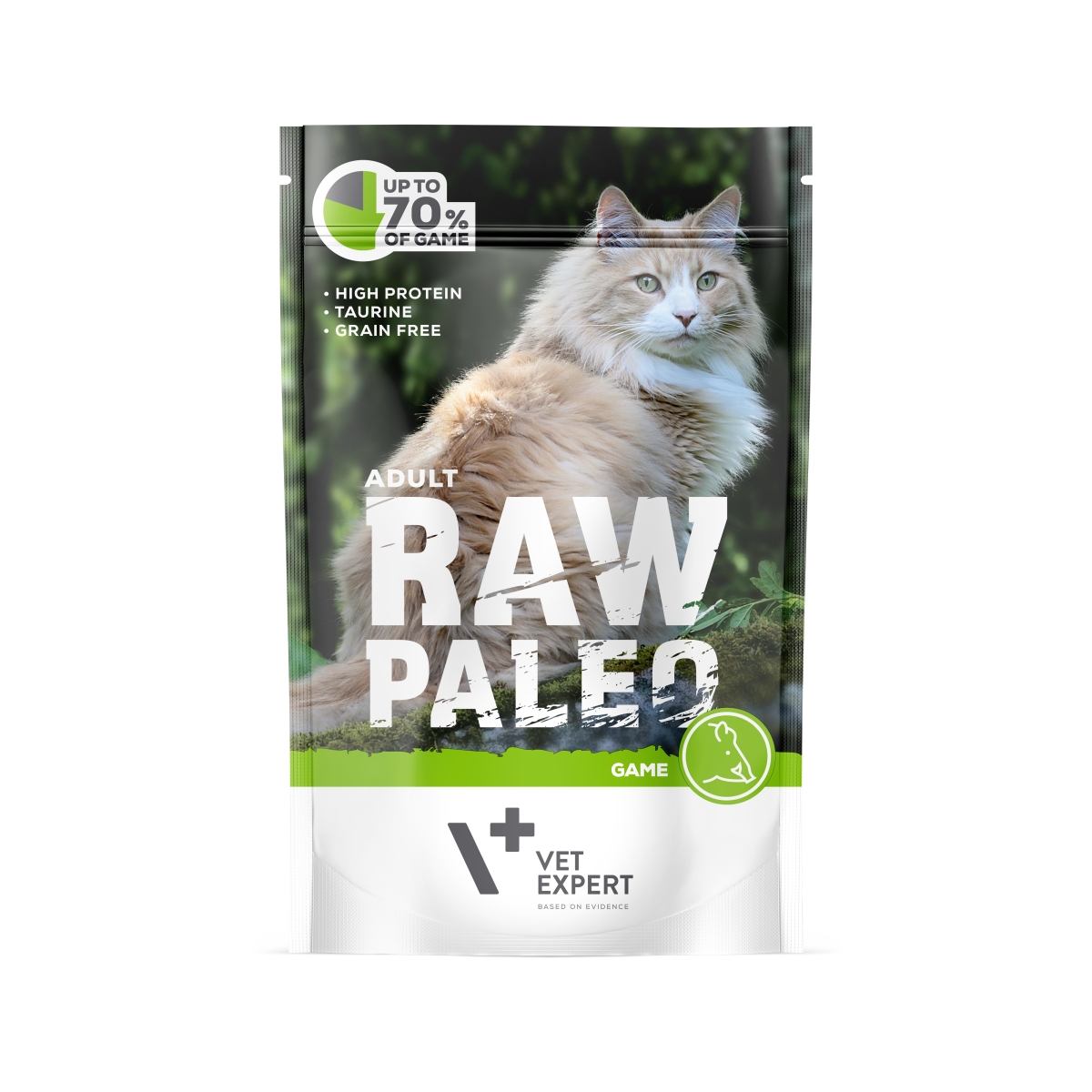 Raw Paleo kassi einekotike ulukilihaga 100g - Tootepilt