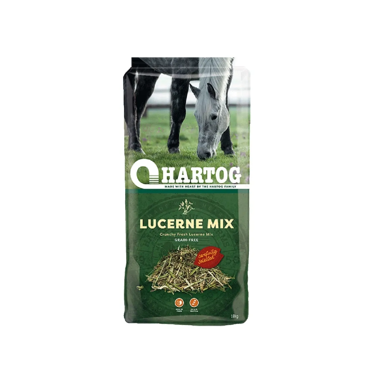Hartog Lucerne-Mix hobuse koresööt, 18 kg - Tootepilt 1