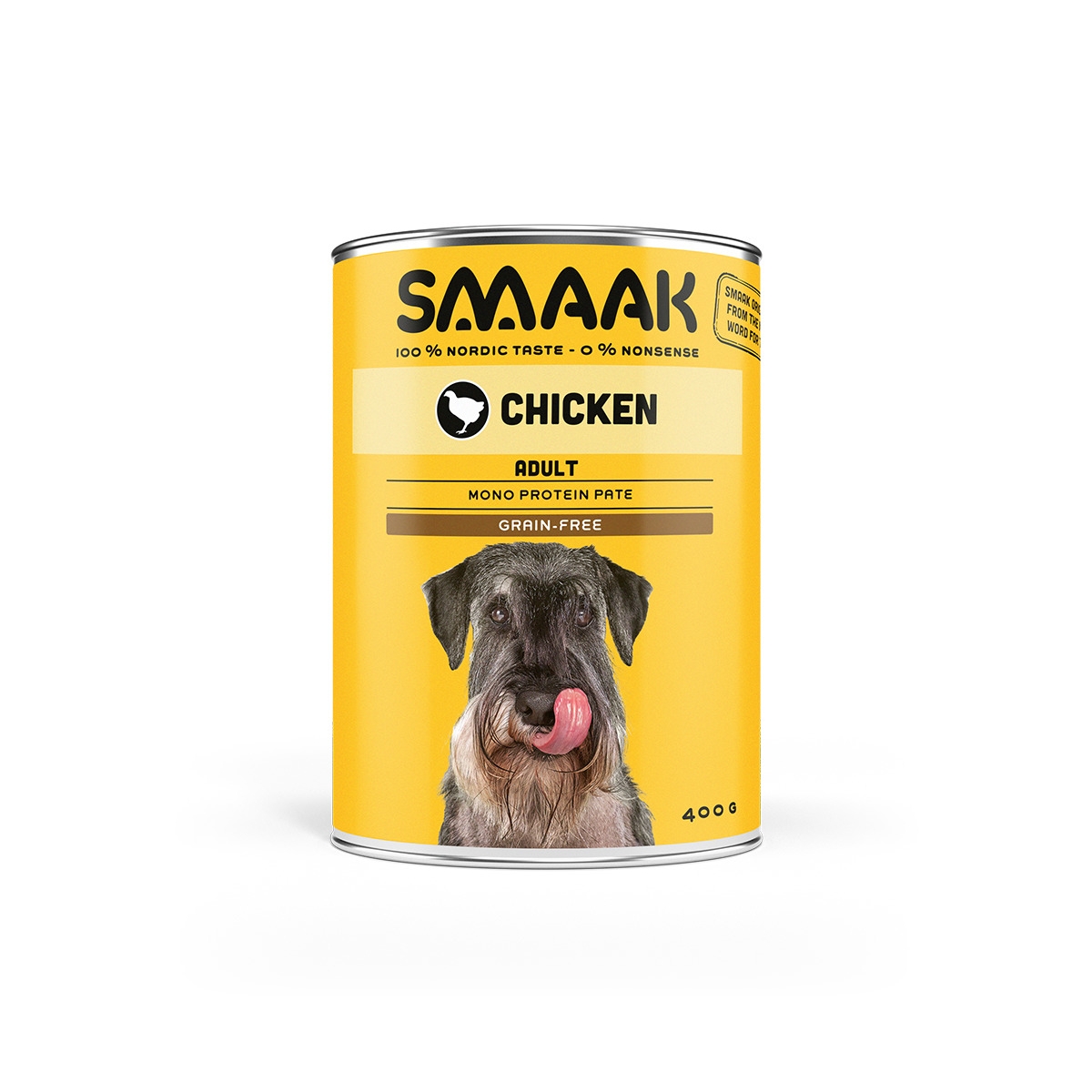 SMAAK koerakonserv, kana, 400 g - Tootepilt