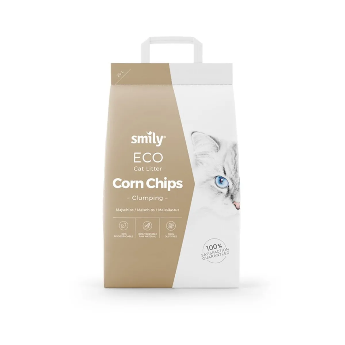 Smily Eco kassiliiv maisilaastudega, 20 L - Tootepilt