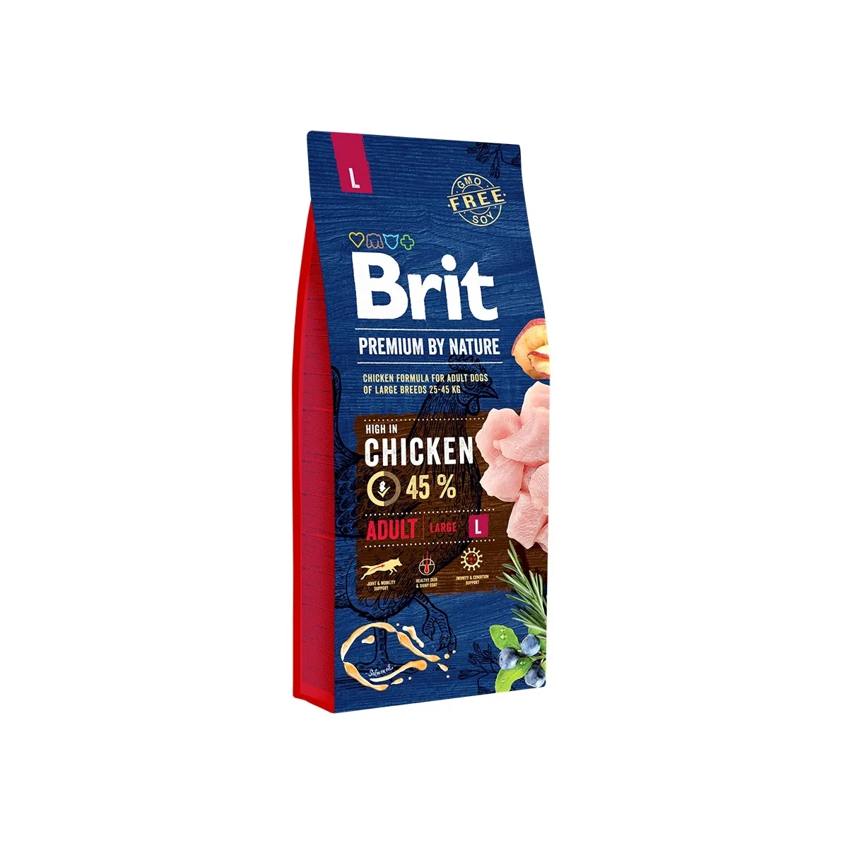 Brit Premium kuivtoit suurt tõugu täiskasvanud koertele 15 kg