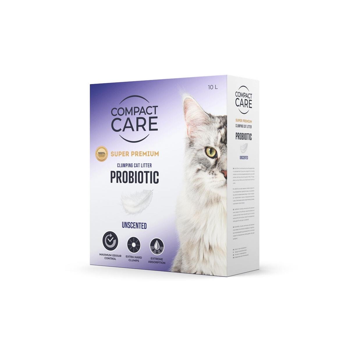 Compact Care Probiotic lõhnatu kassiliiv, 10 L - Tootepilt