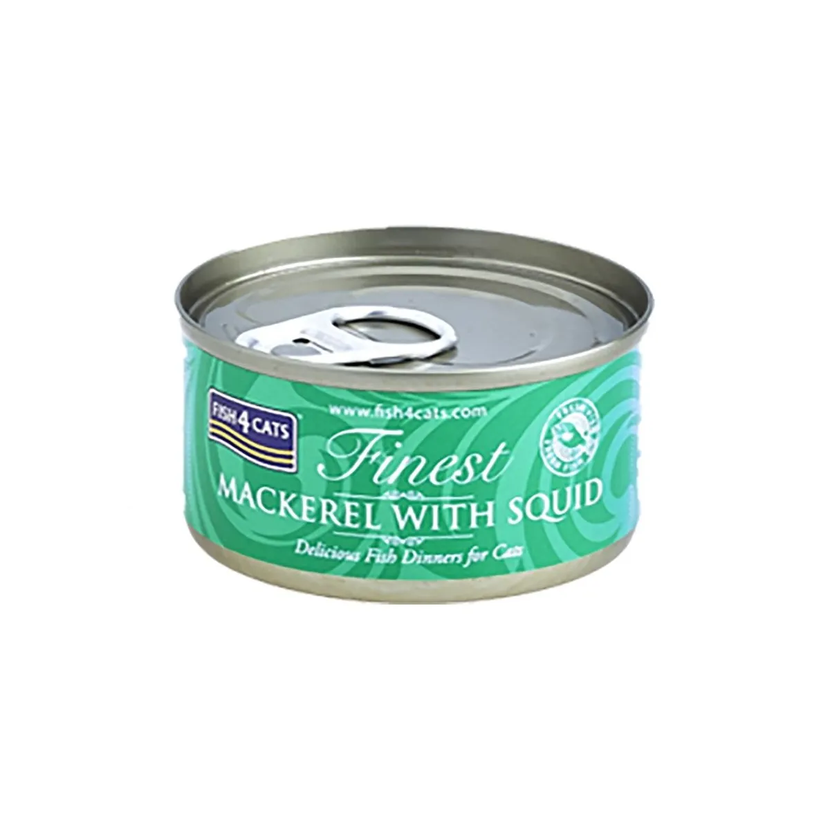 Fish4Cats konserv kassile, makrelli ja kalmaariga, 70 g - Tootepilt 1