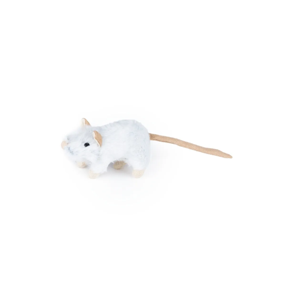 Little & Bigger kassi mänguasi, House hiir, 18,5 cm, helehall - Tootepilt