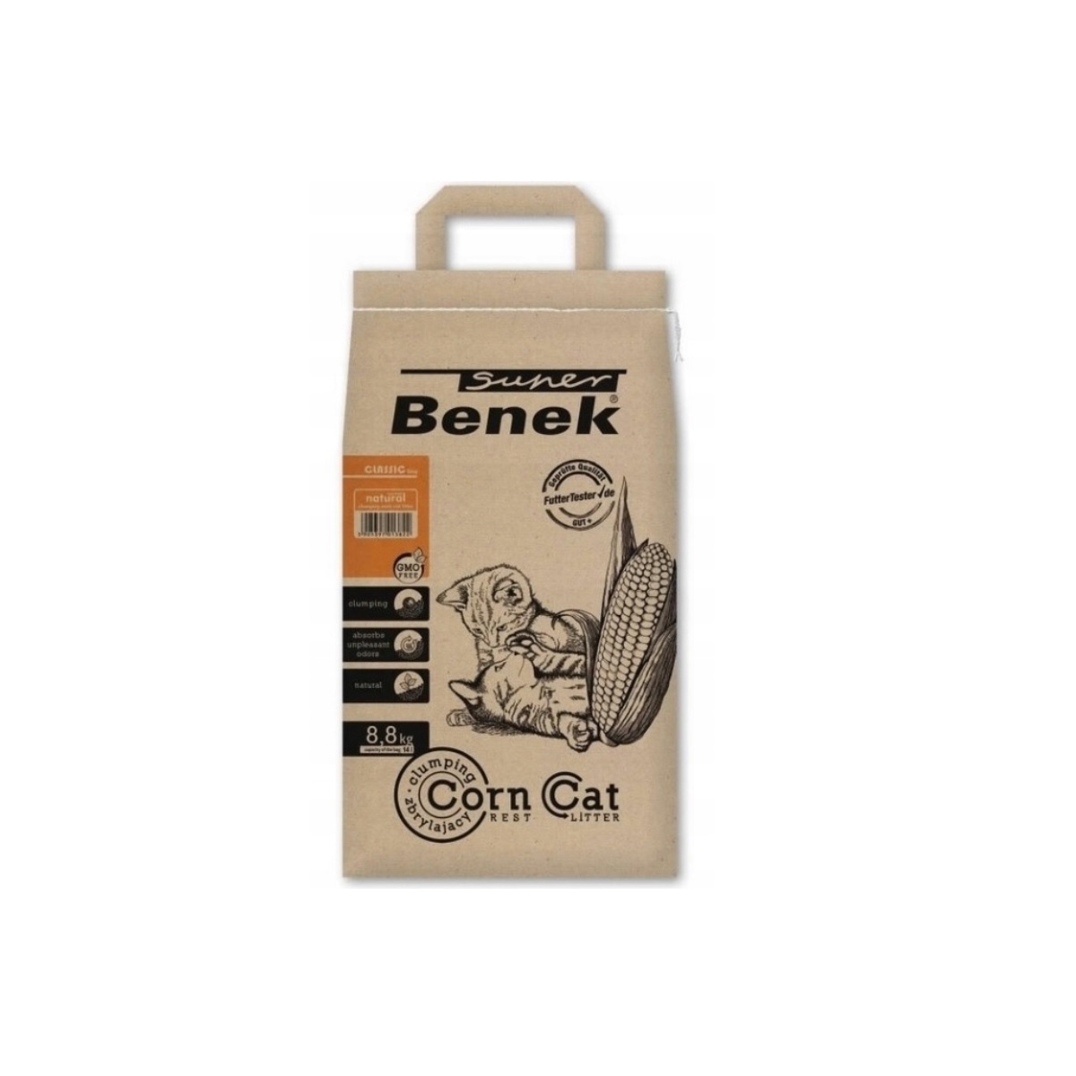 Certech Super Benek kassiliiv maisist naturaalne 14 l