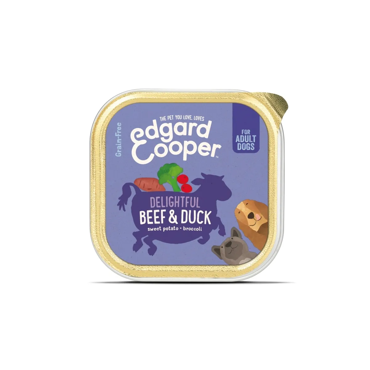 Edgard Cooper koerakonserv, veis/part, 150 g - Tootepilt