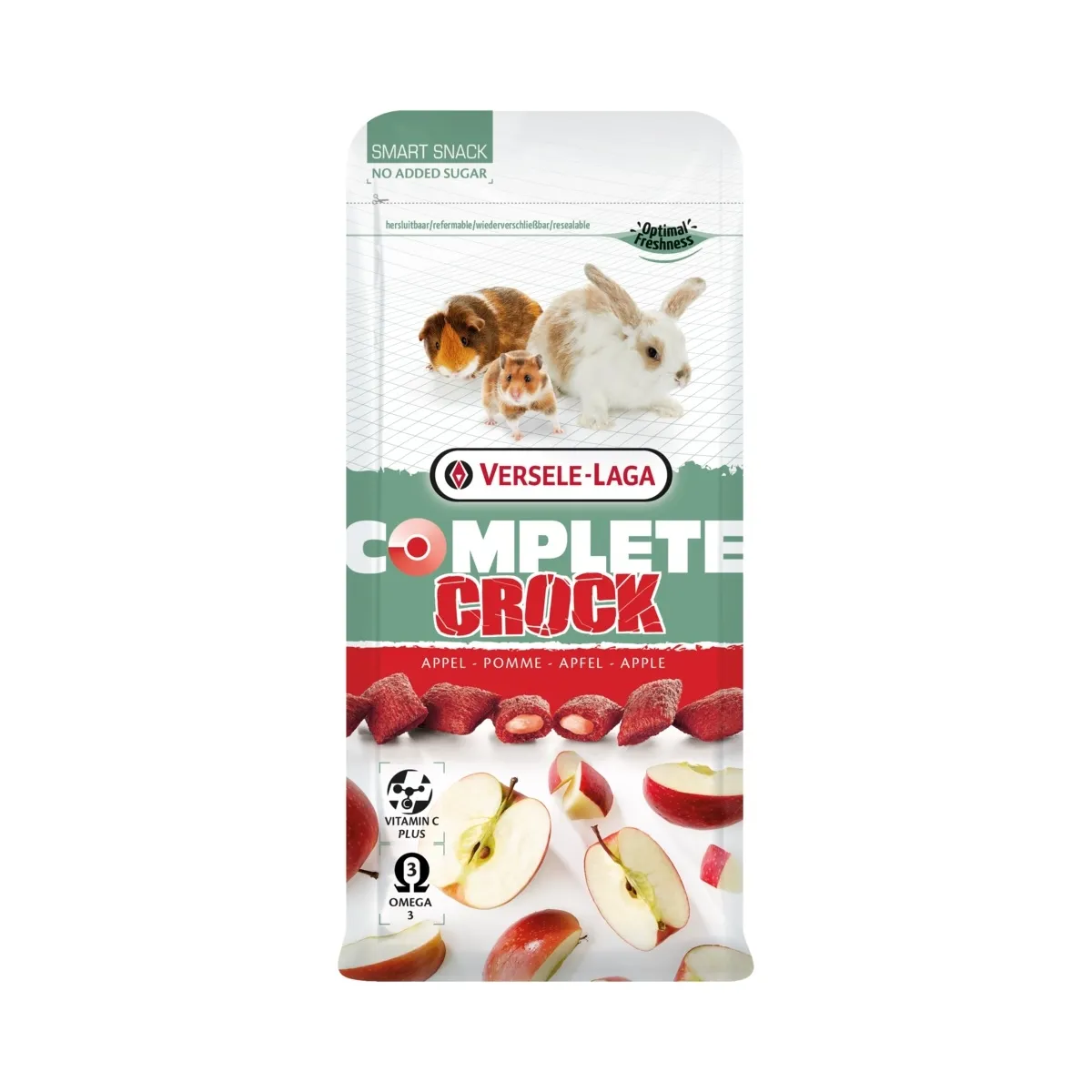 Versele-Laga Crock Complete väikelooma maius õunaga 50 g - Tootepilt