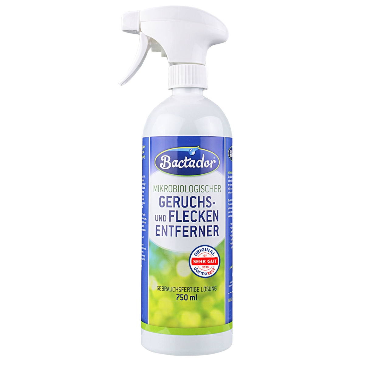 Bactador® lõhna- ja plekieemaldaja sprei 750 ml - Tootepilt