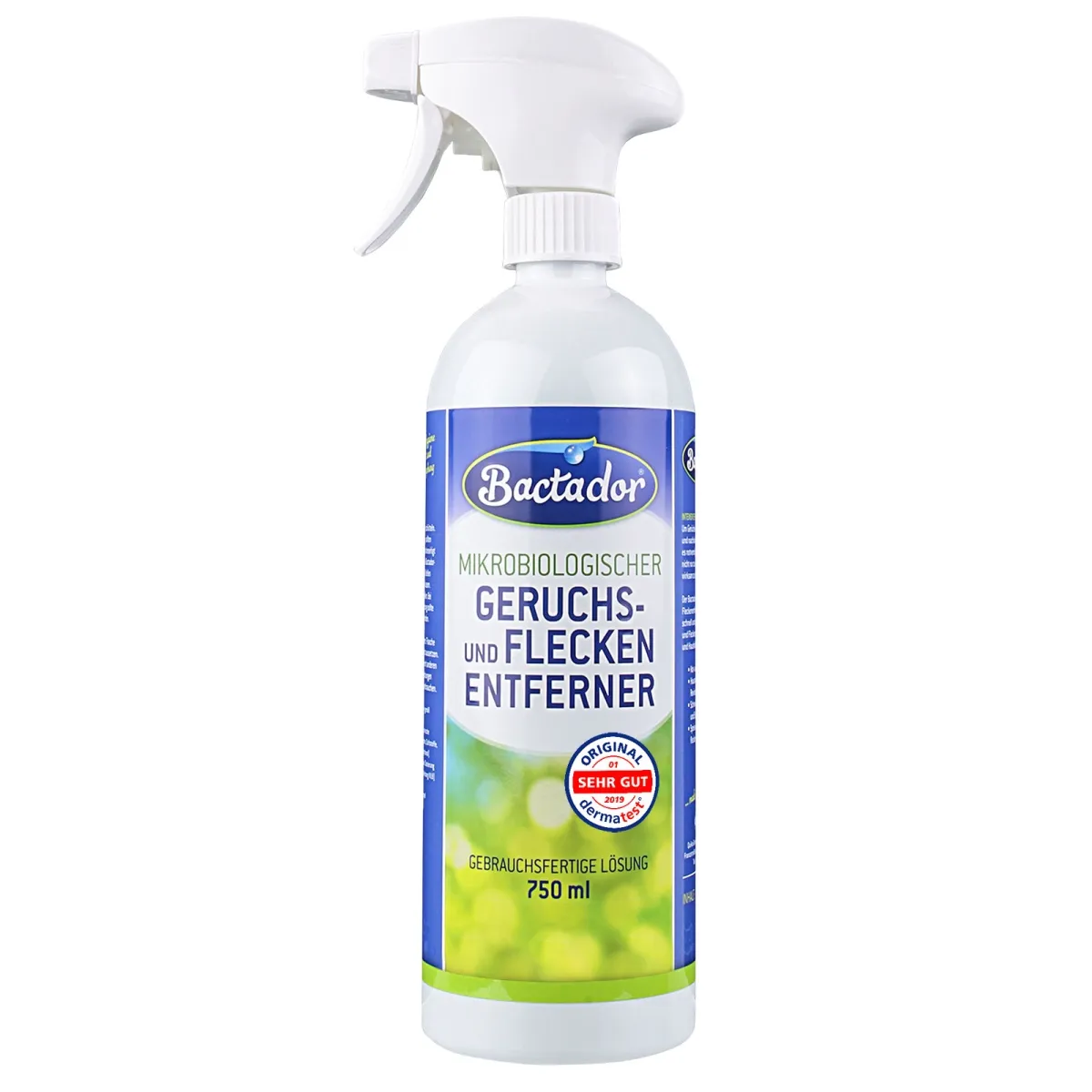 Bactador® lõhna- ja plekieemaldaja sprei 750 ml - Tootepilt