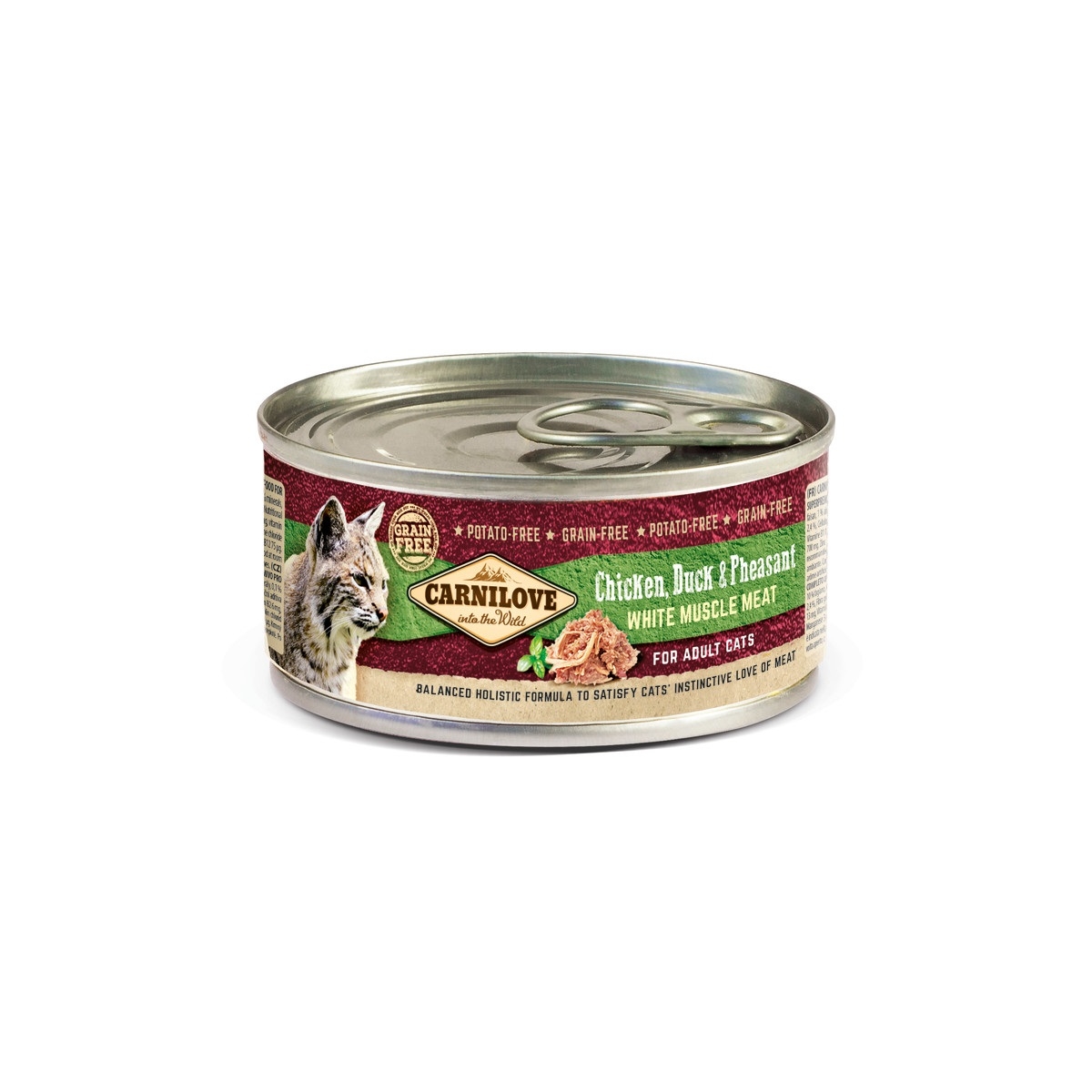 Carnilove kassi konserv, kana/part/faasan, 100 g - Tootepilt