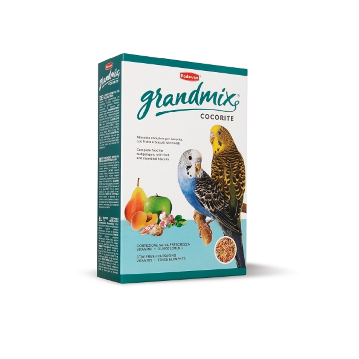Padovan GrandMix Cocorite täistoit viirpapagoidele 400 g