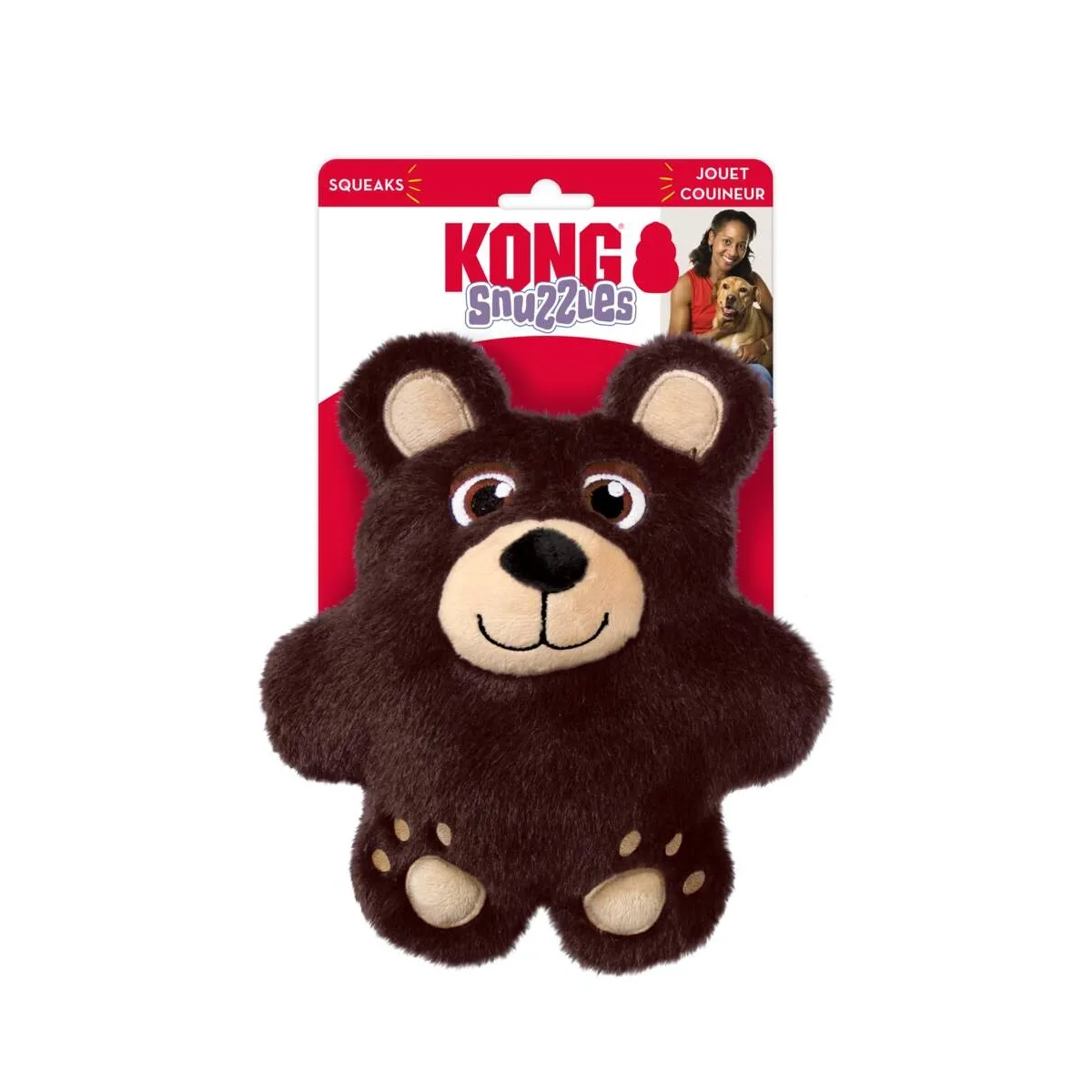 KONG Snuzzles karu, mänguasi koerale - Tootepilt
