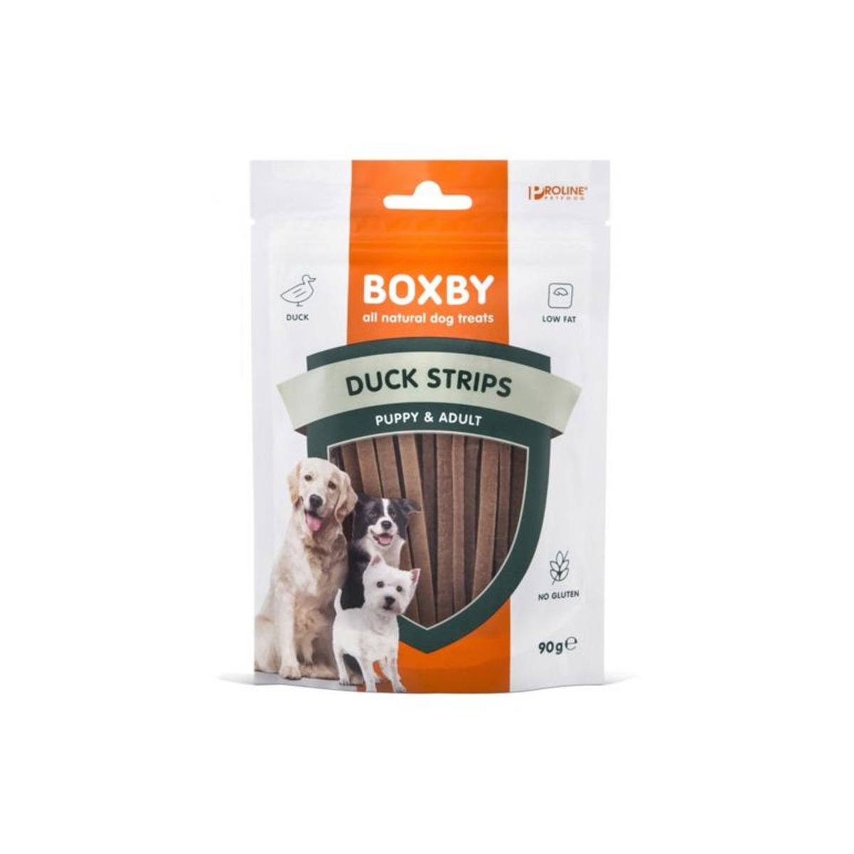 Boxby maius koerale pardiribad 90 g - Tootepilt