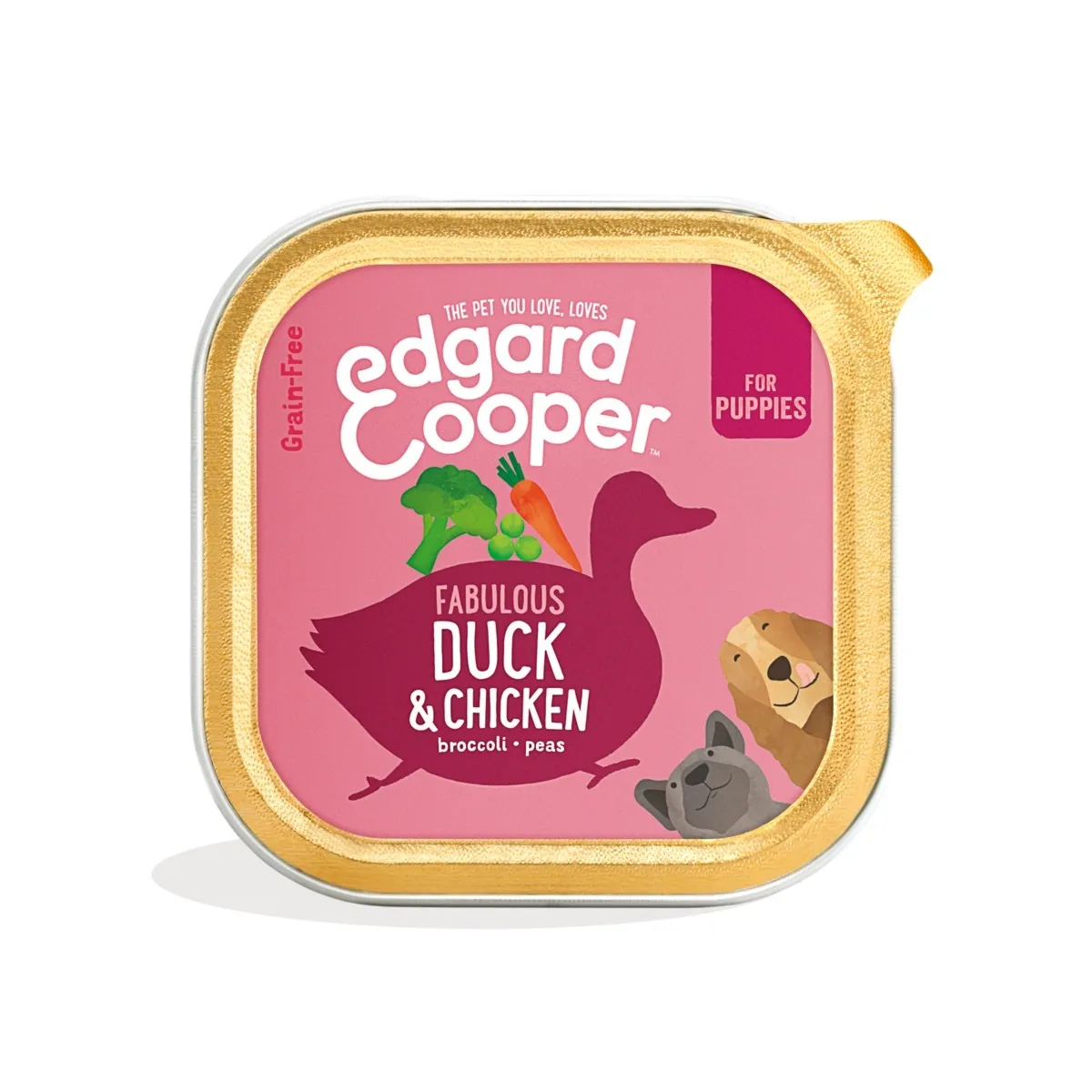 Edgard Cooper kutsikakonserv, part/kana, 300 g - Tootepilt