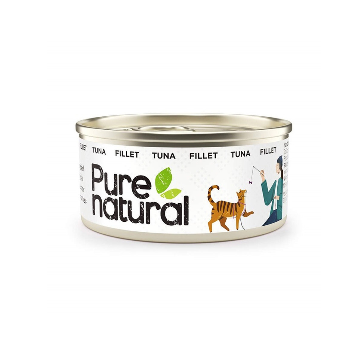 Purenatural kassikonserv, tuunikala, 70 g - Tootepilt