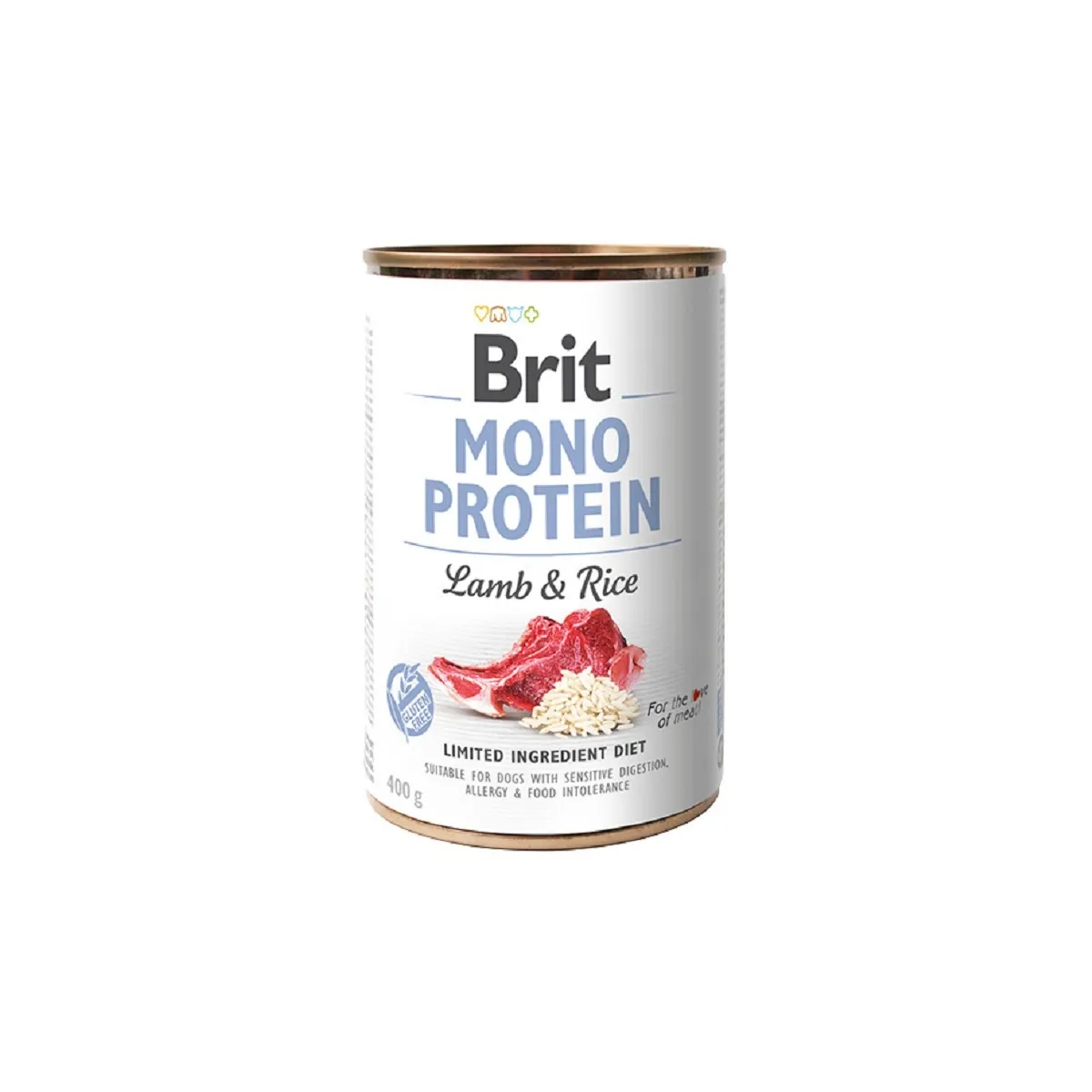 Brit Care Mono Protein koera konserv, lammas/riis, 400 g - Tootepilt