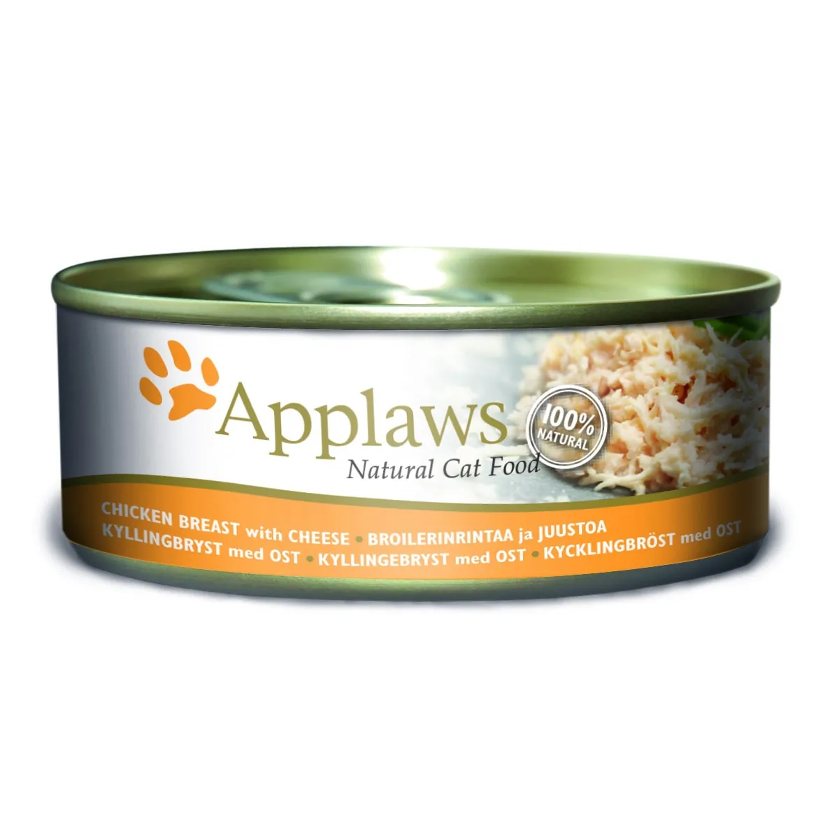 Applaws konserv kassidele, kana ja juustuga 156 g - Tootepilt 1