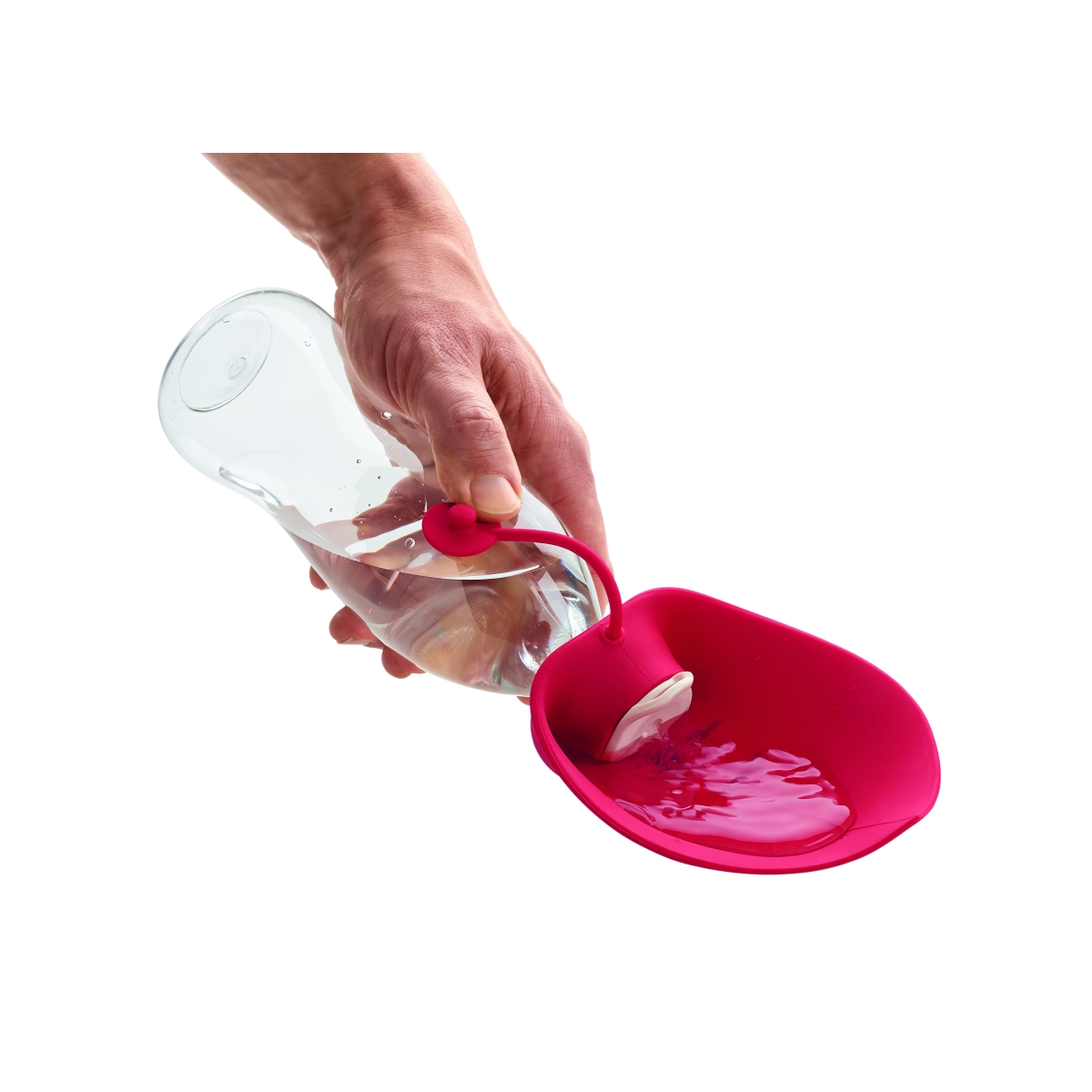 Hunter List koera joogipudel silikoonist kausiga 550 ml - Tootepilt