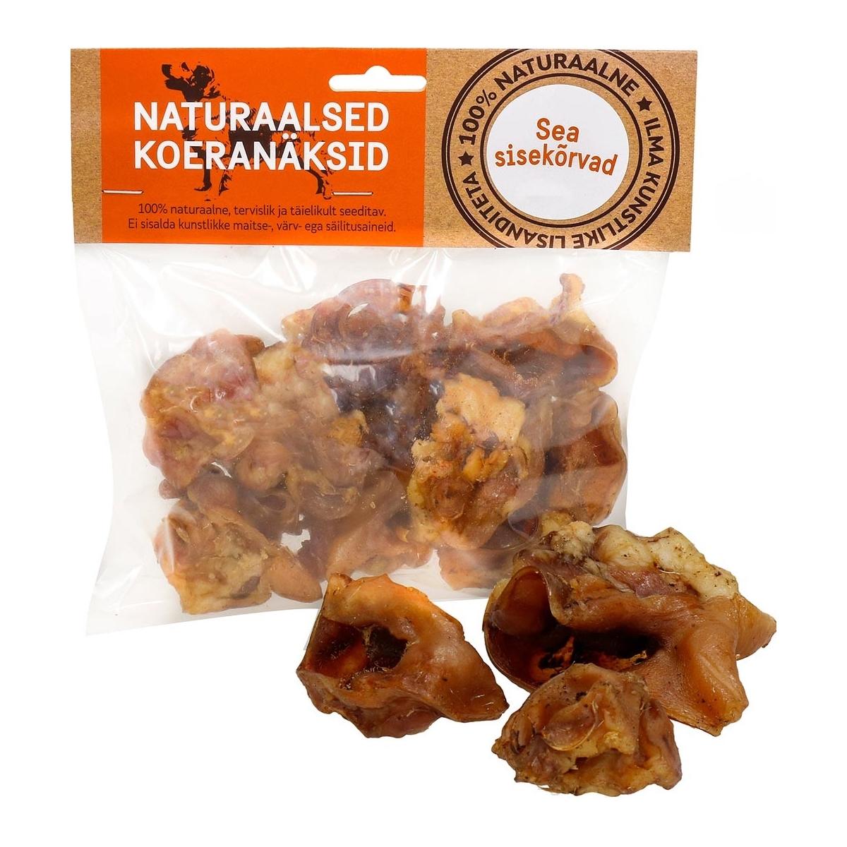 Naturaalne maius koertele, sea sisekõrvad 500 g