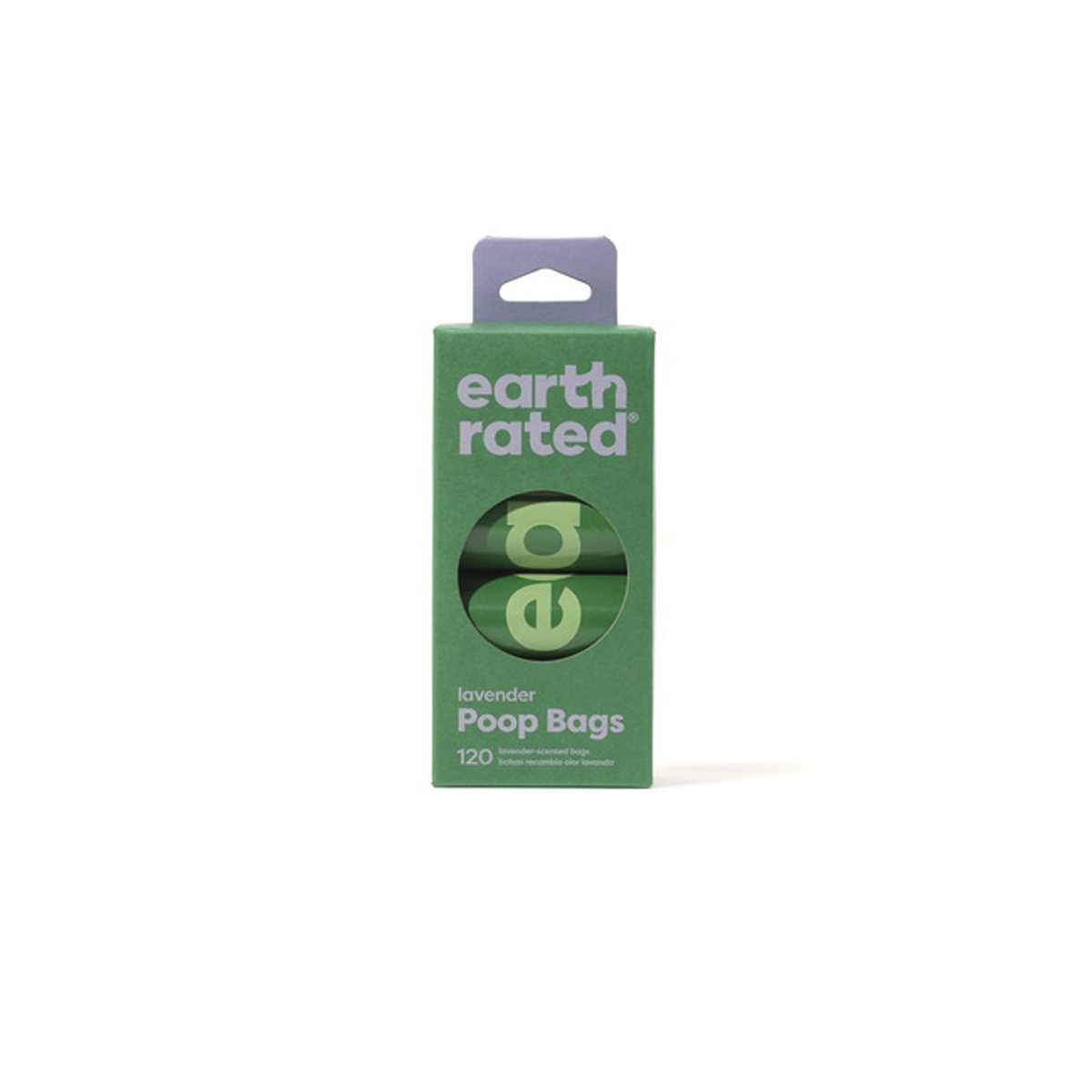 Earth Rated hügieenikotid 8x15 tk, lavendel - Tootepilt 1