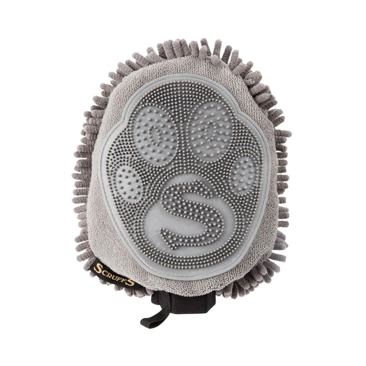 Scruffs Noodle Mitt koera puhastuskinnas, hall - Tootepilt