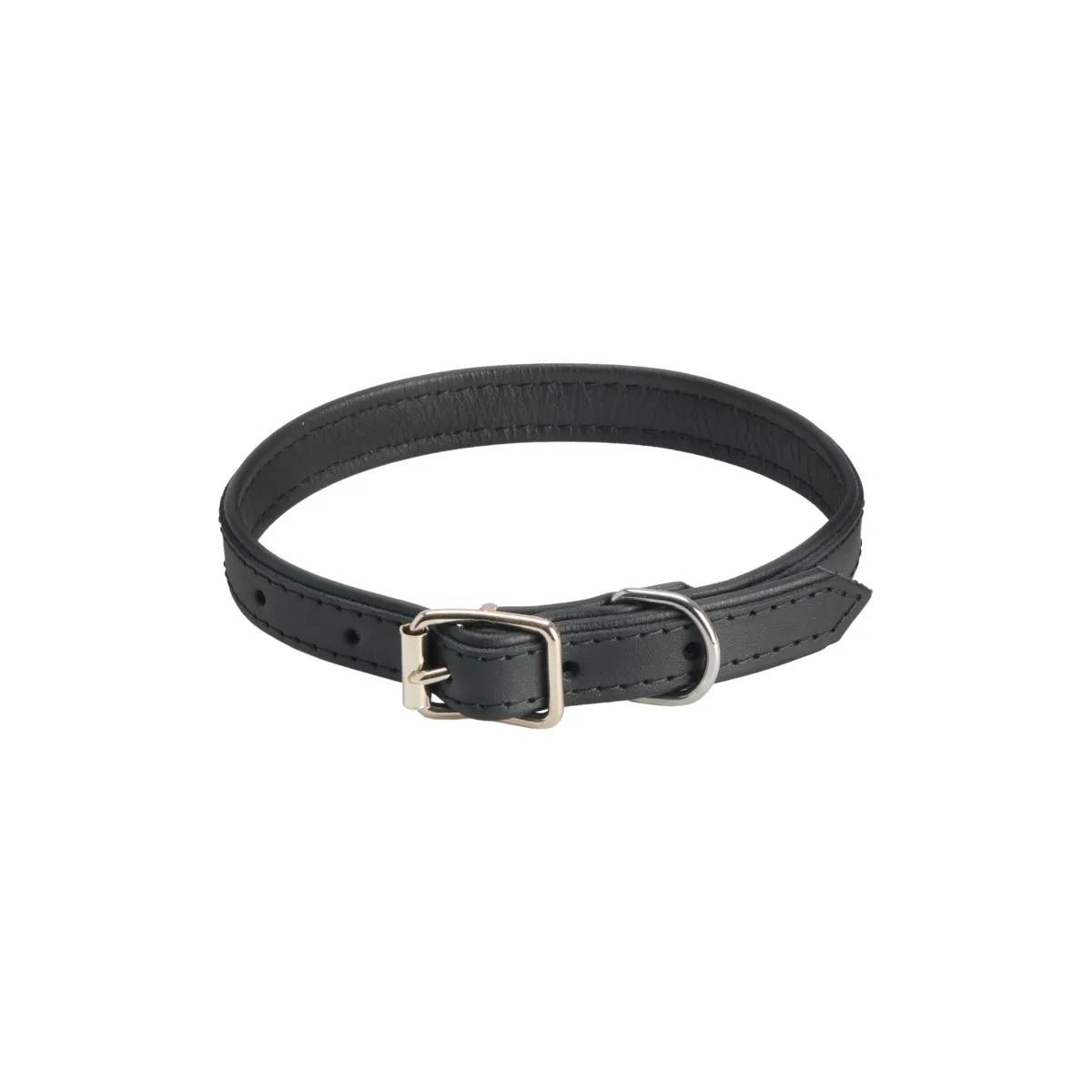 Feel nahast kaelarihm Basic, 2,4 x 65 cm, pruun - Tootepilt