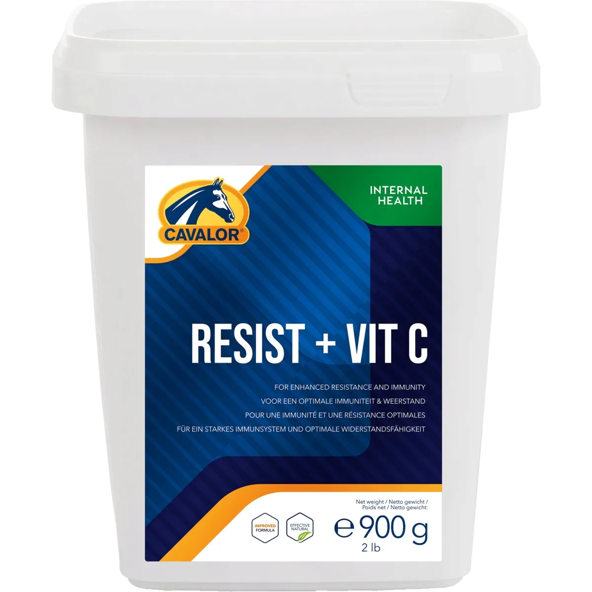 Cavalor Resist + vit C hobuse täiendsööt, 900 g - Tootepilt