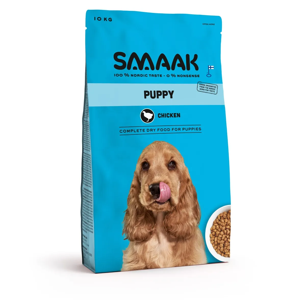 SMAAK kutsika kuivtoit, kana, 10 kg - Tootepilt