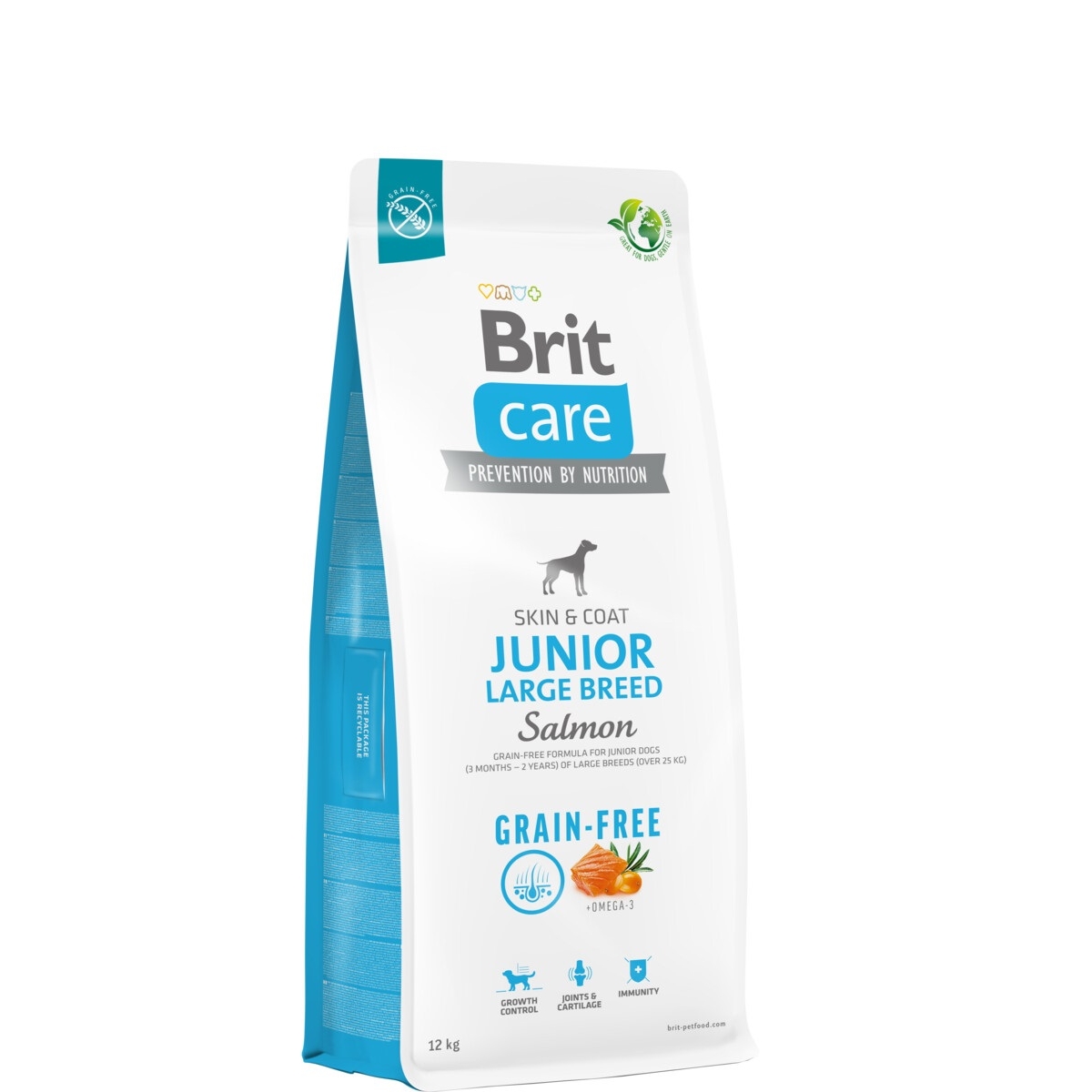 Brit Care Junior kuivtoit suurt tõugu koerale, lõhe, 3 kg - Tootepilt