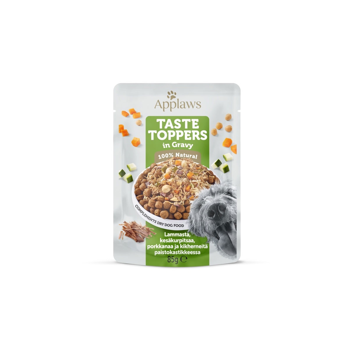 Applaws Taste Toppers einekotike koertele lamba ja köögiviljadega, 85g