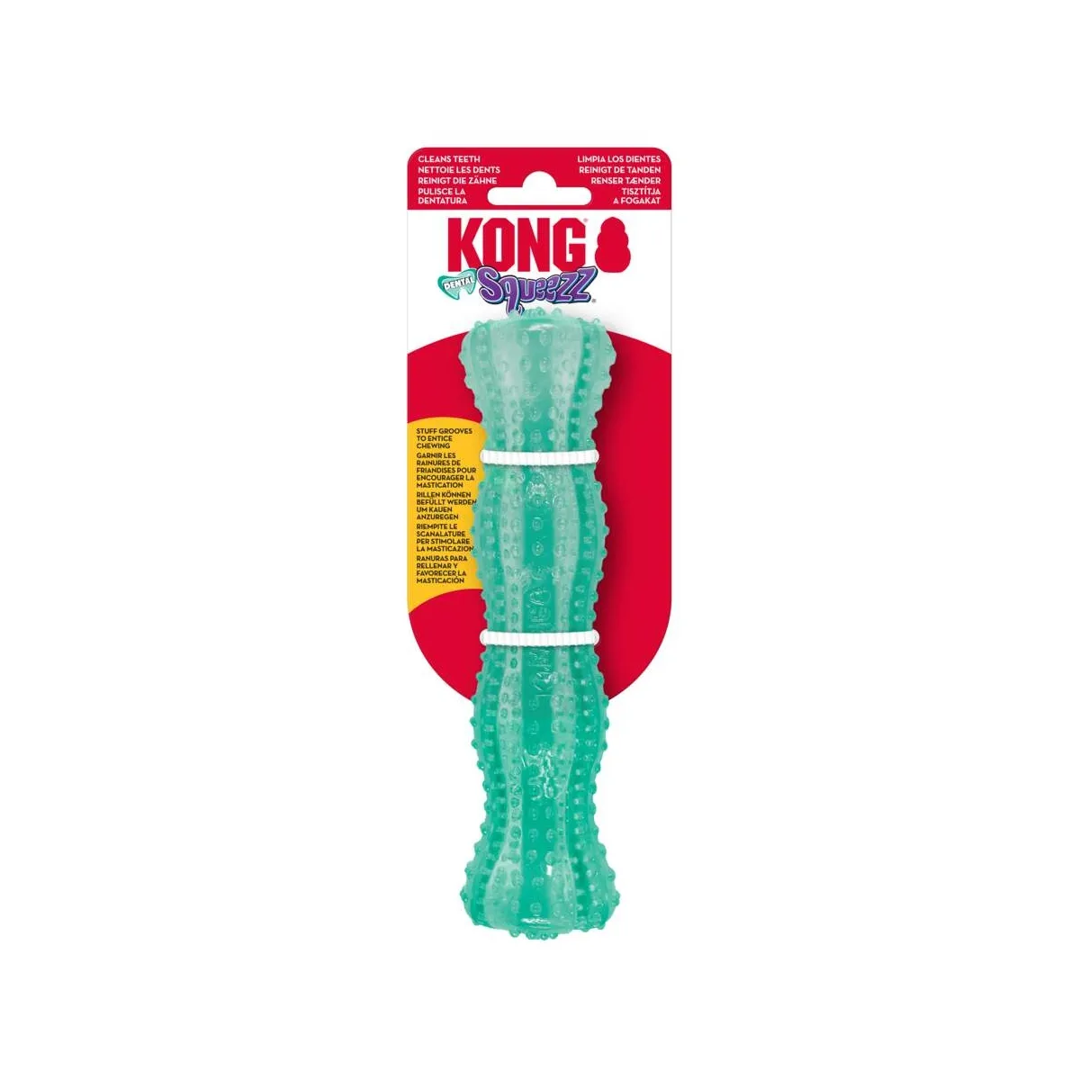KONG koera närimismänguasi Squeezz® Dental pulk, M - Tootepilt