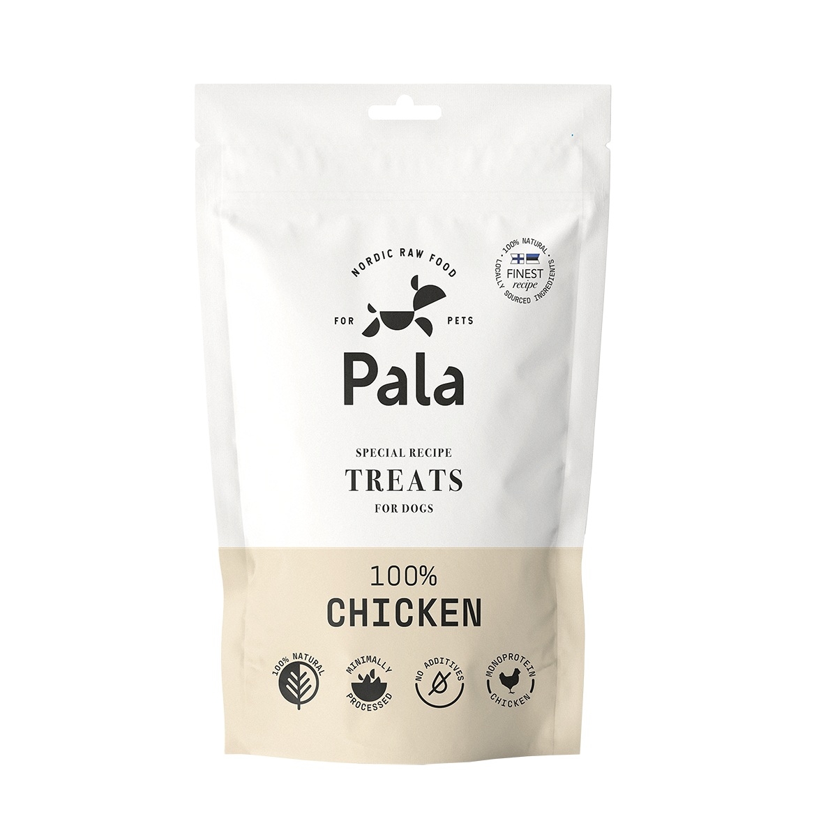 Pala koera toortoit, kana, 100 g - Tootepilt