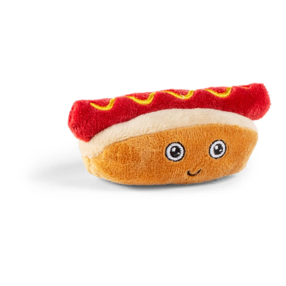 ItsyBitsy Mini Snacks koera mänguasi, hotdog, 10 cm - Tootepilt