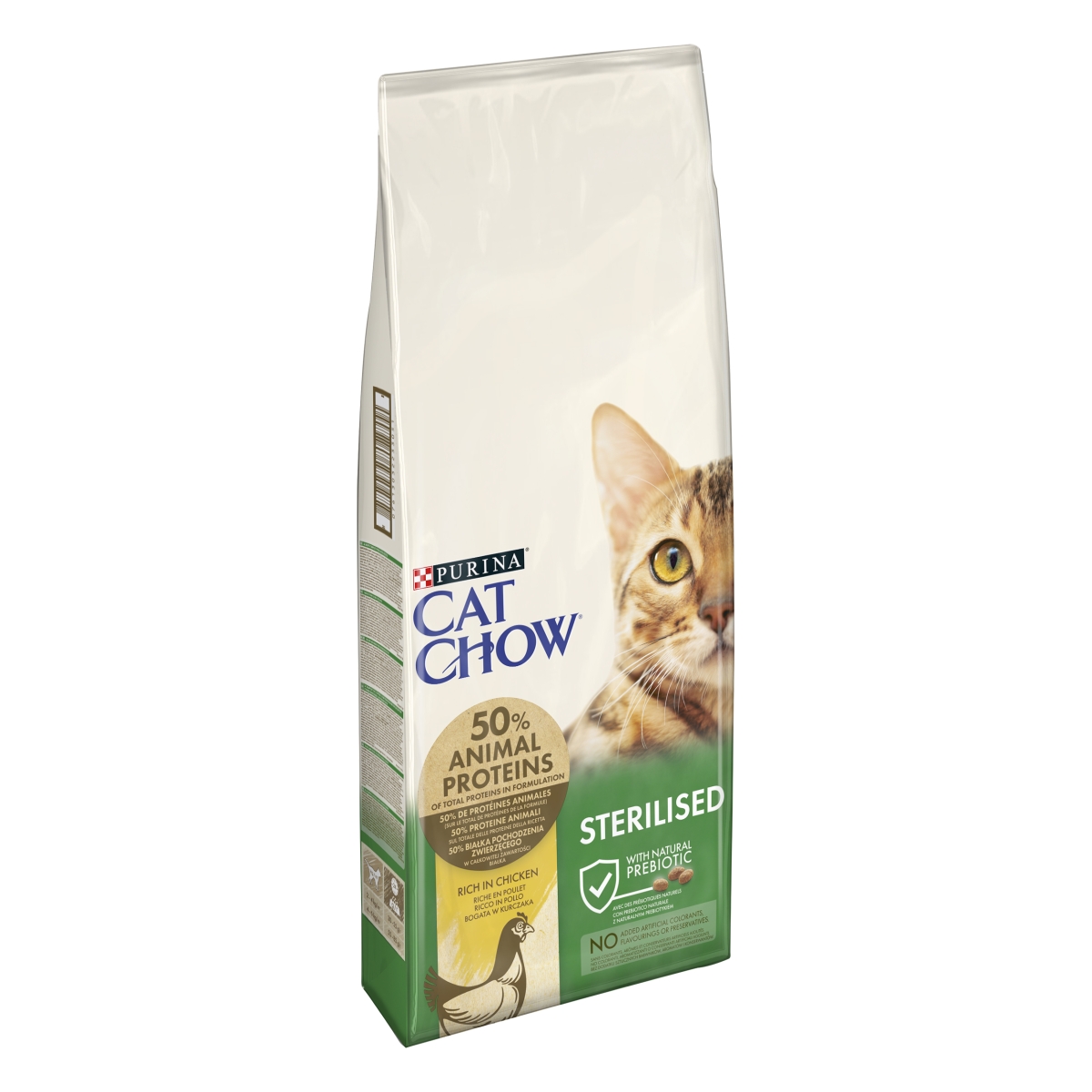 Cat Chow kassitoit steriliseeritud või ülekaalulisele kassile 15 kg