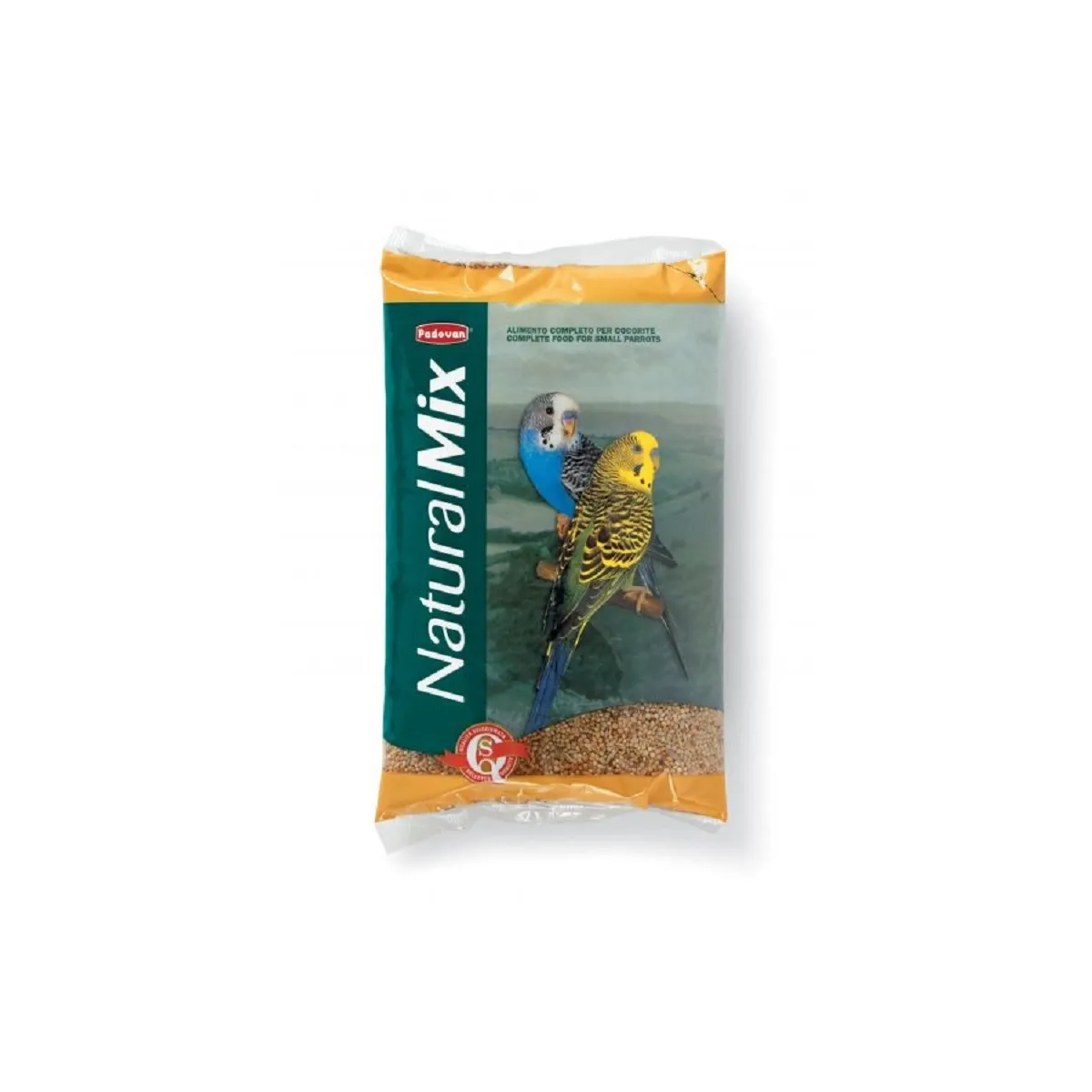 Padovan NaturalMix Cocorite täistoit viirpapagoidele 1 kg - Tootepilt