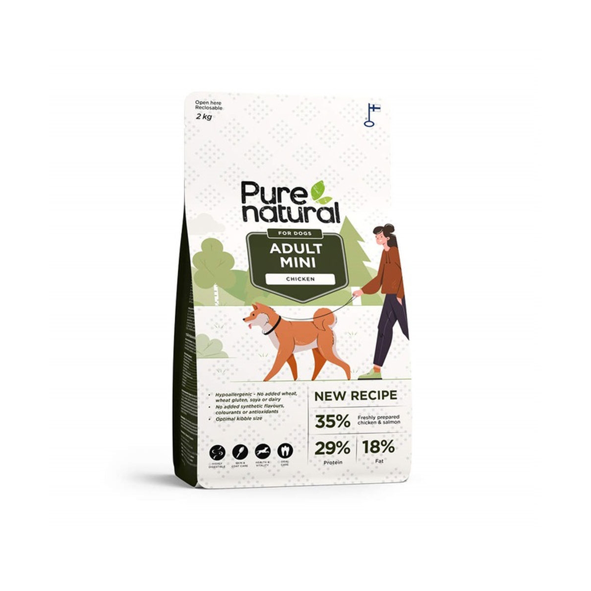Purenatural Mini koera kuivtoit, 2 kg - Tootepilt 1