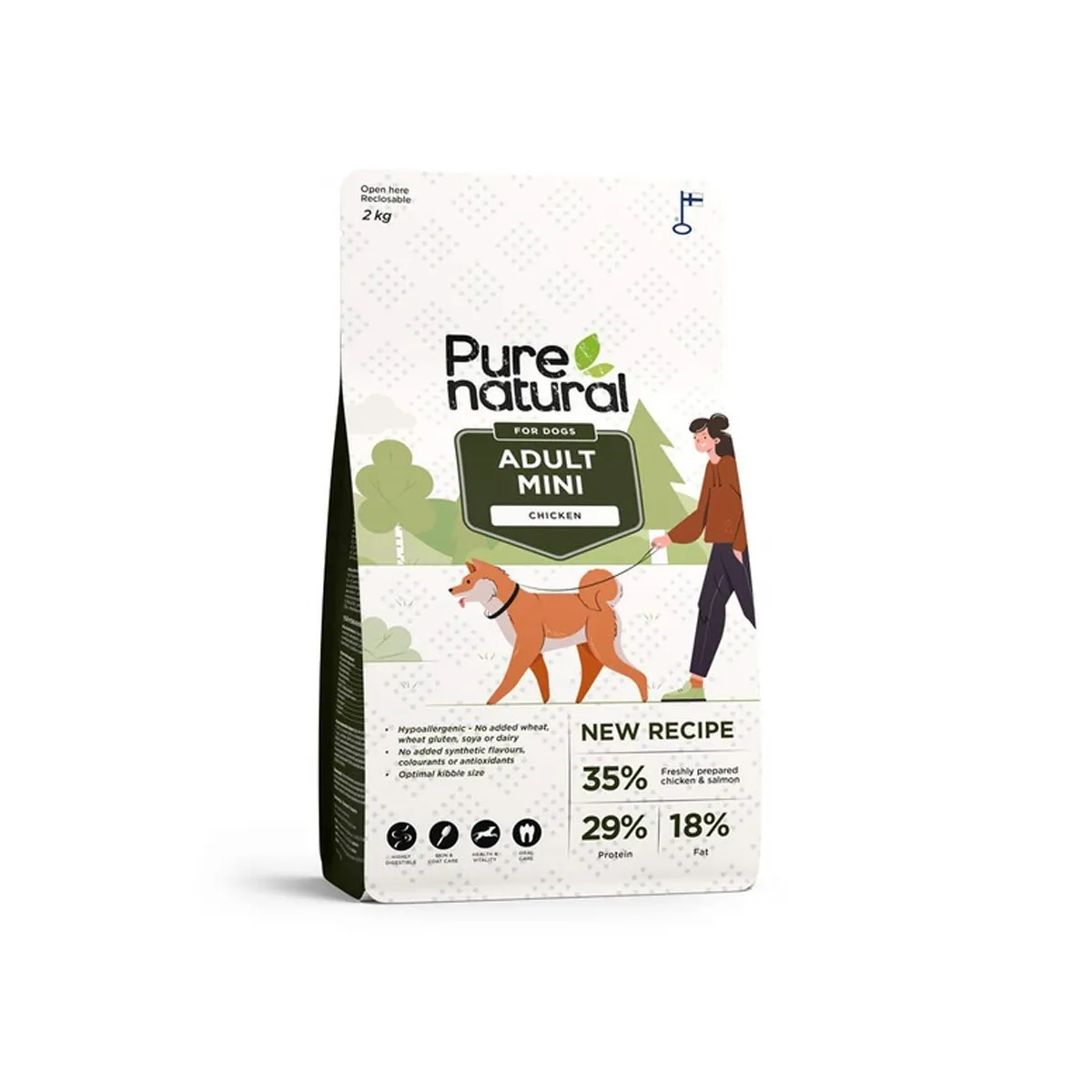 Purenatural Mini koera kuivtoit, 2 kg - Tootepilt 1