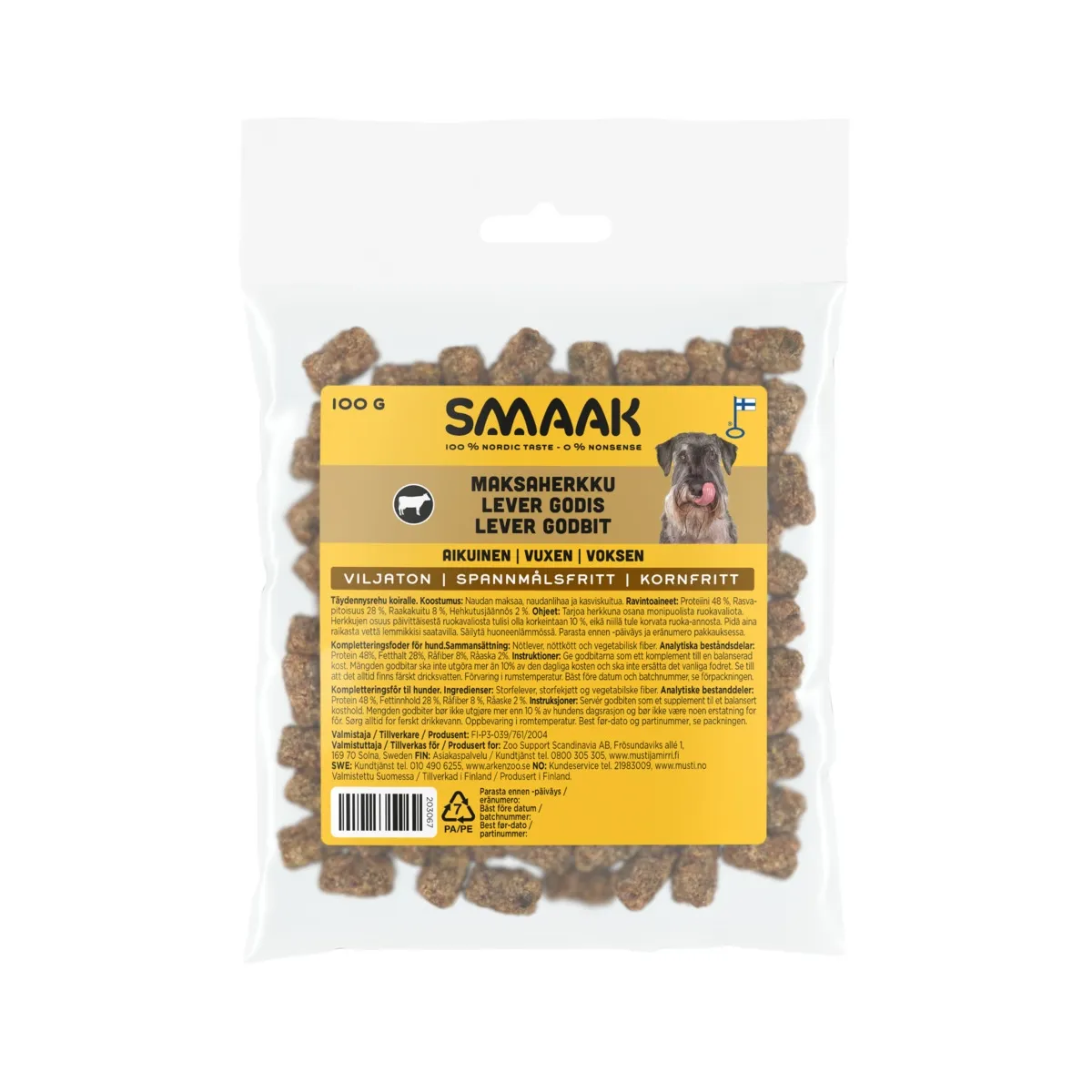 SMAAK koera maius, veisemaks, 100 g - Tootepilt