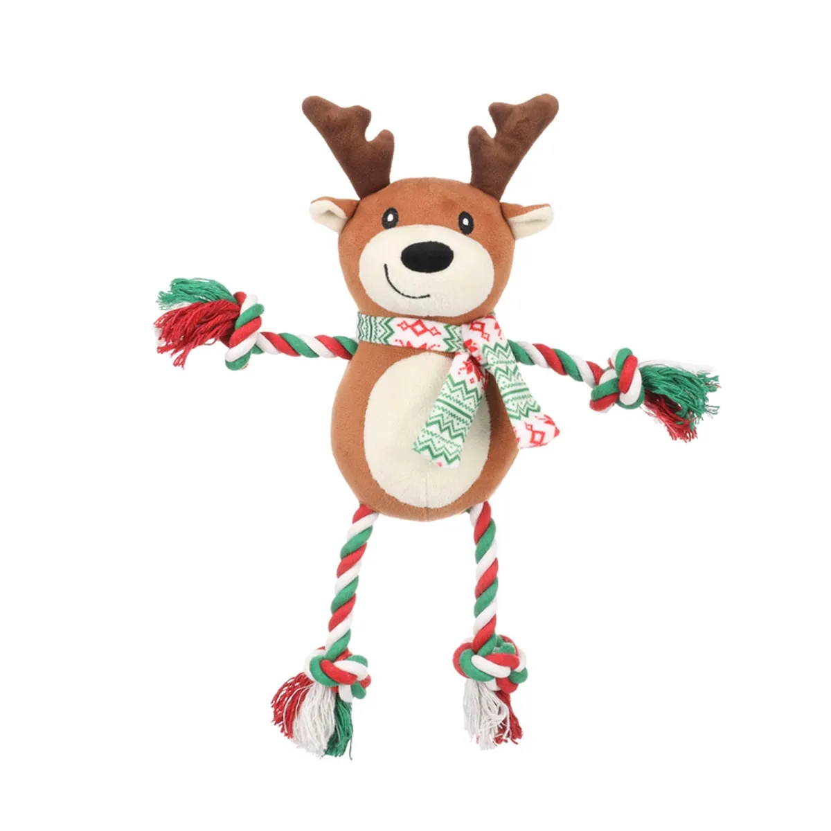 Flamingo koera jõulumänguasi Vicente põhjapõder 29x10x35cm, pruun - Tootepilt