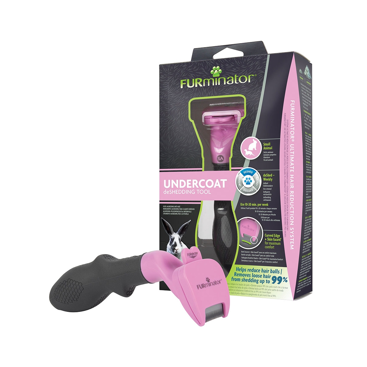 Furminator aluskarva kamm väikeloomale - Tootepilt