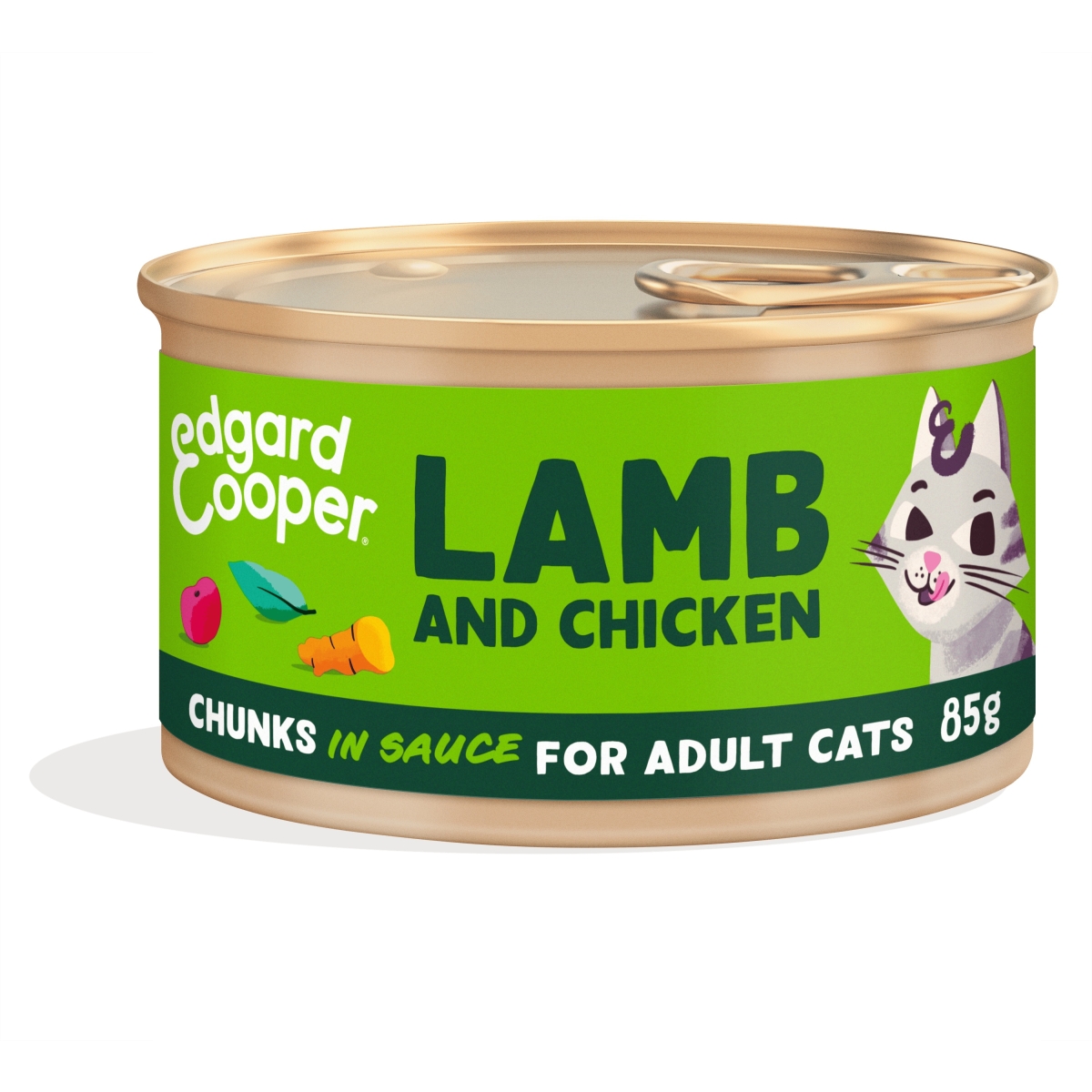 Edgard Cooper kassikonserv, lammas/kana, 85 g - Tootepilt