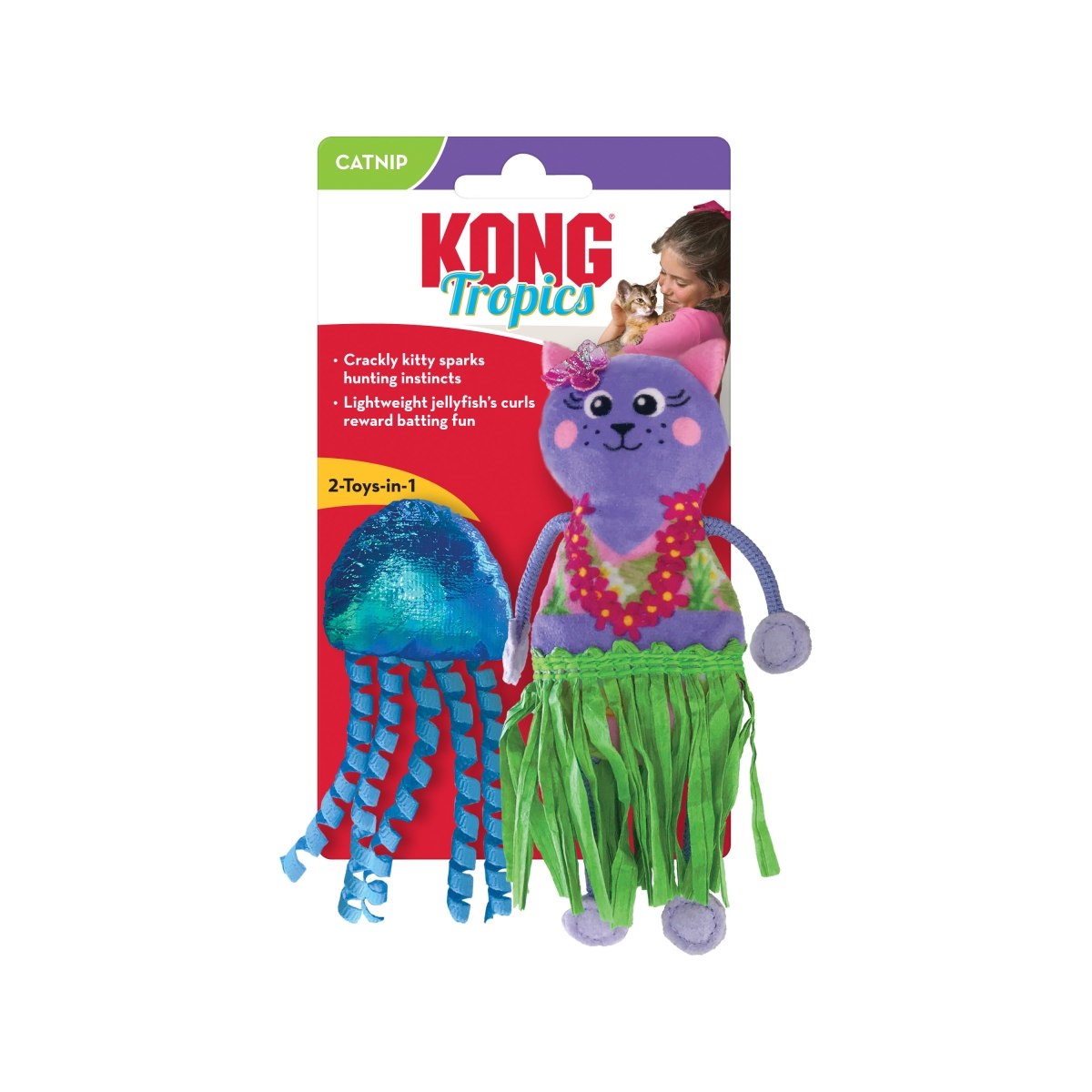 Kong Tropics Hula 2IN1 mänguasi kassile