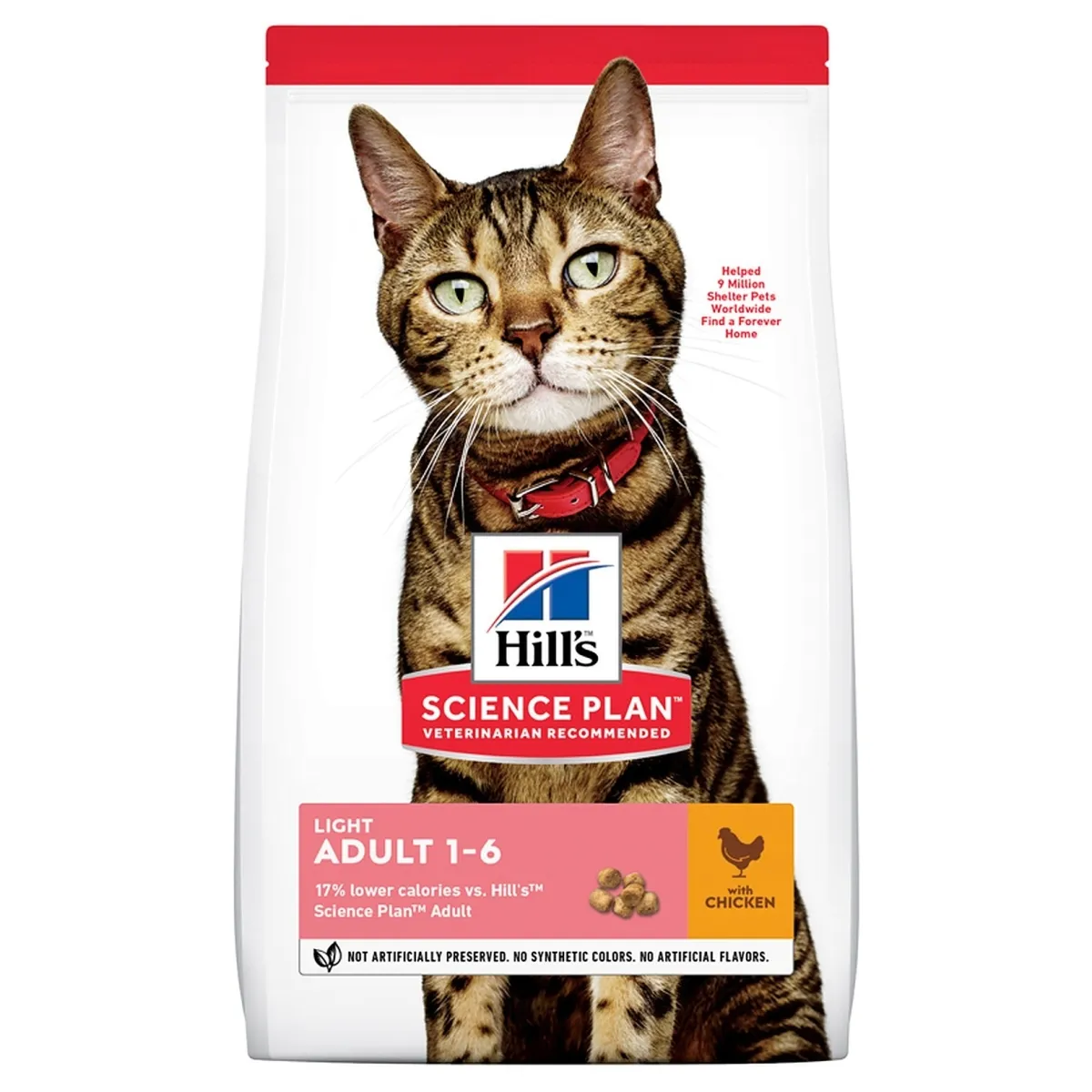 Hill's Science Plan Light kassitoit kanalihaga 10kg - Tootepilt