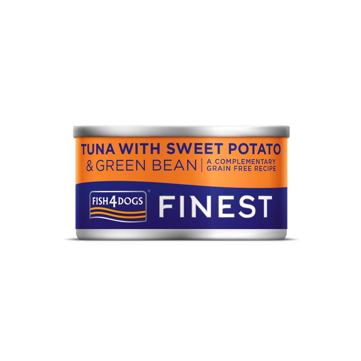 Fish4Dogs konserv koertele tuunikala, bataadi ja rohelise oaga 85 g - Tootepilt 1