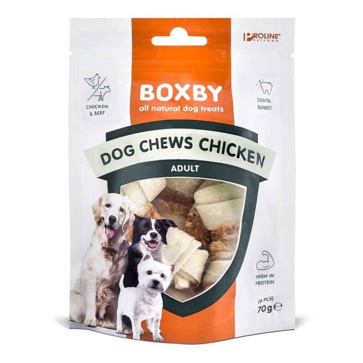 Boxby Chews koeramaius kanaga 70 g