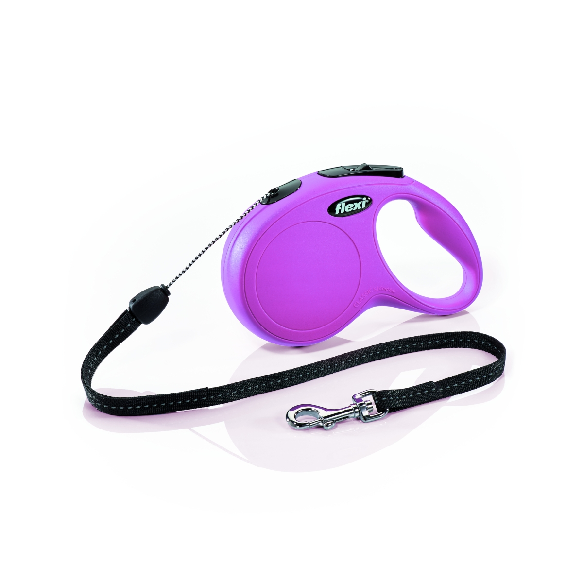 Flexi Classic nöörrihm S/8 m, roosa