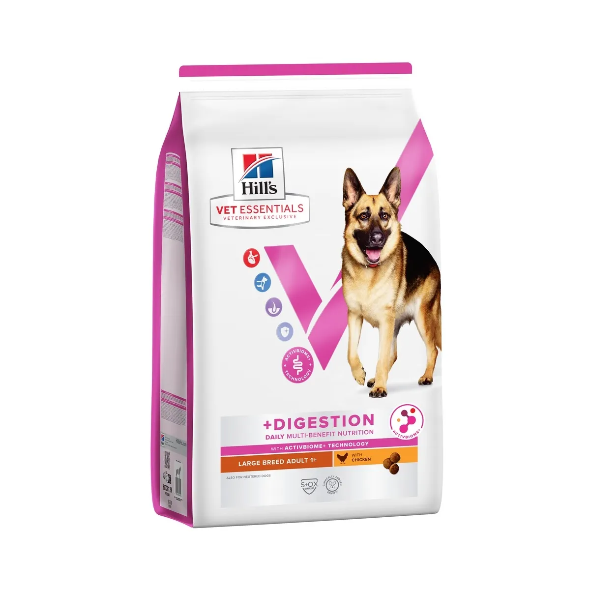 Hills VE MB+Digestion kuivtoit suurtele koertele kanaga 14 kg - Tootepilt