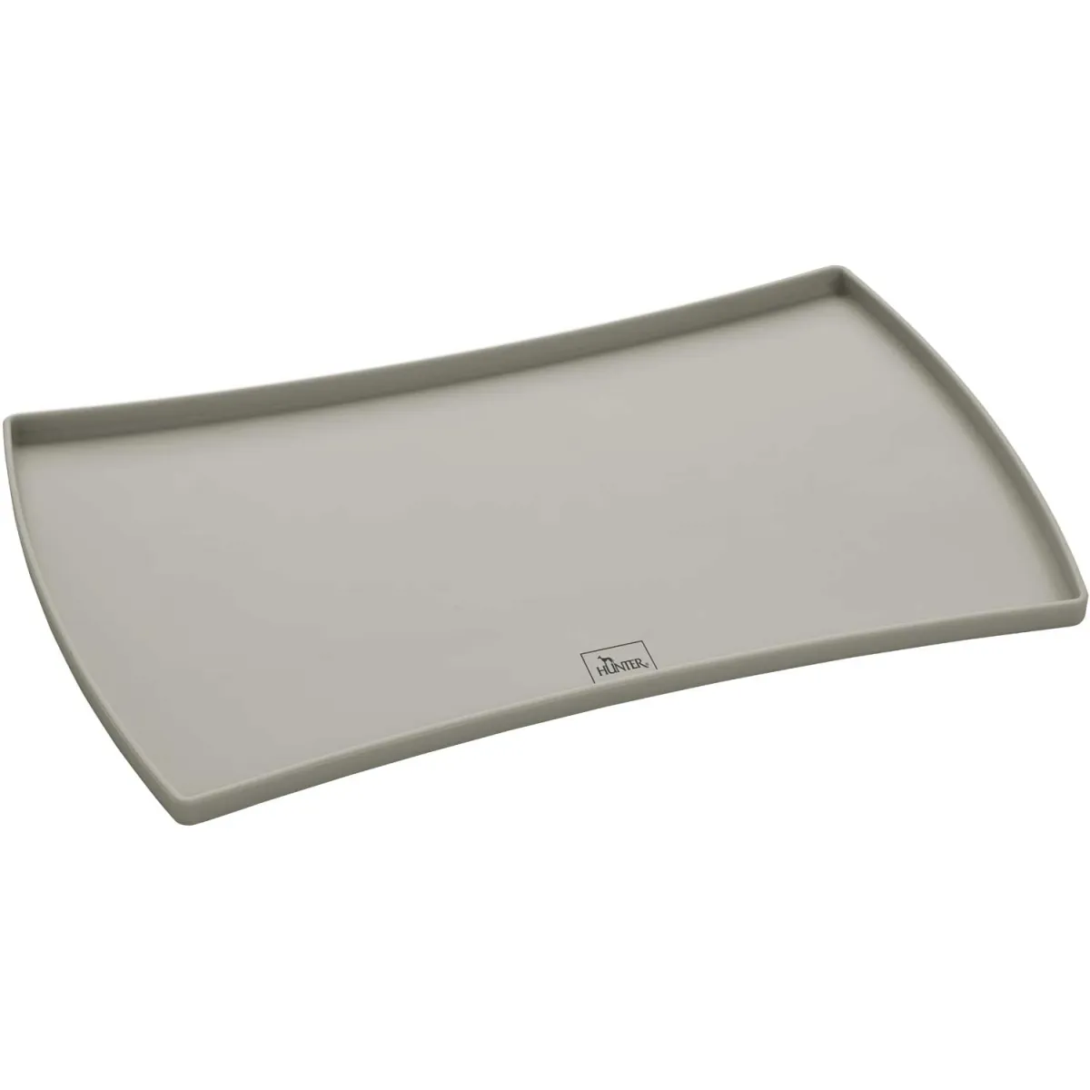 Hunter Eiby silikoonist toidunõude alus 48 x 30 cm, hall - Tootepilt 1