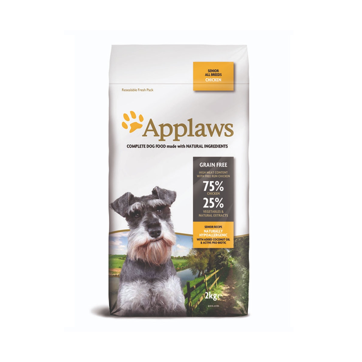Applaws Senior kuivtoit koertele, kanalihaga, 2 kg