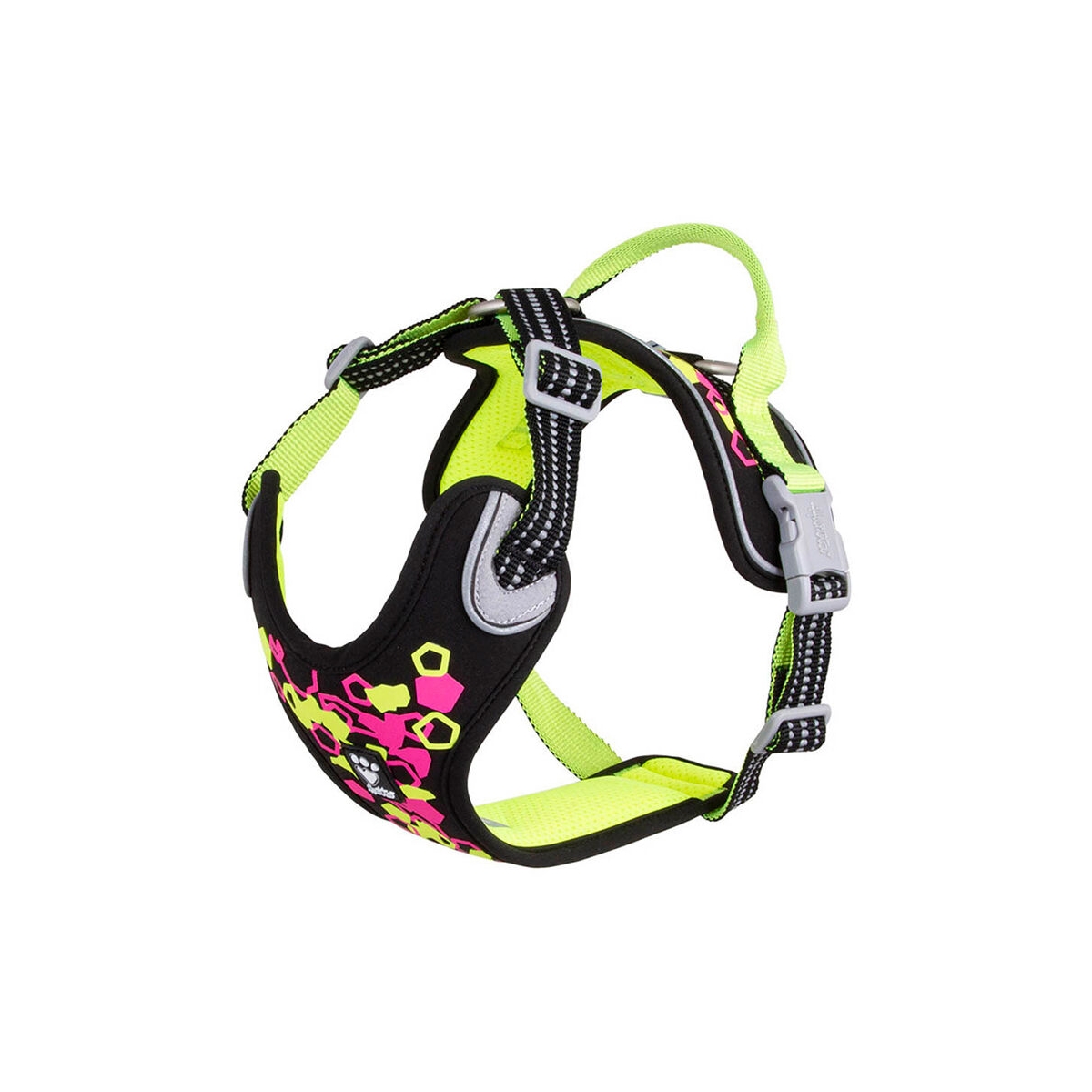 Hurtta Weekend Warrior II traksid 40-50 cm, neoon - Tootepilt